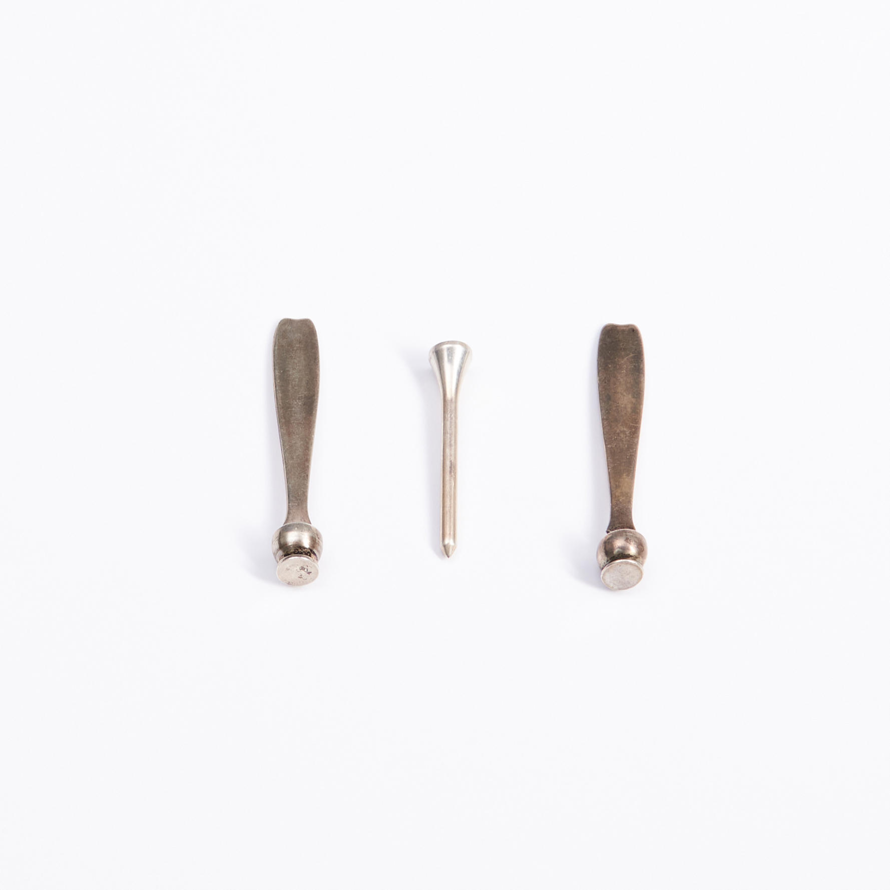 THREE TIFFANY CO STERLING SILVER ITEMS 20th century including two