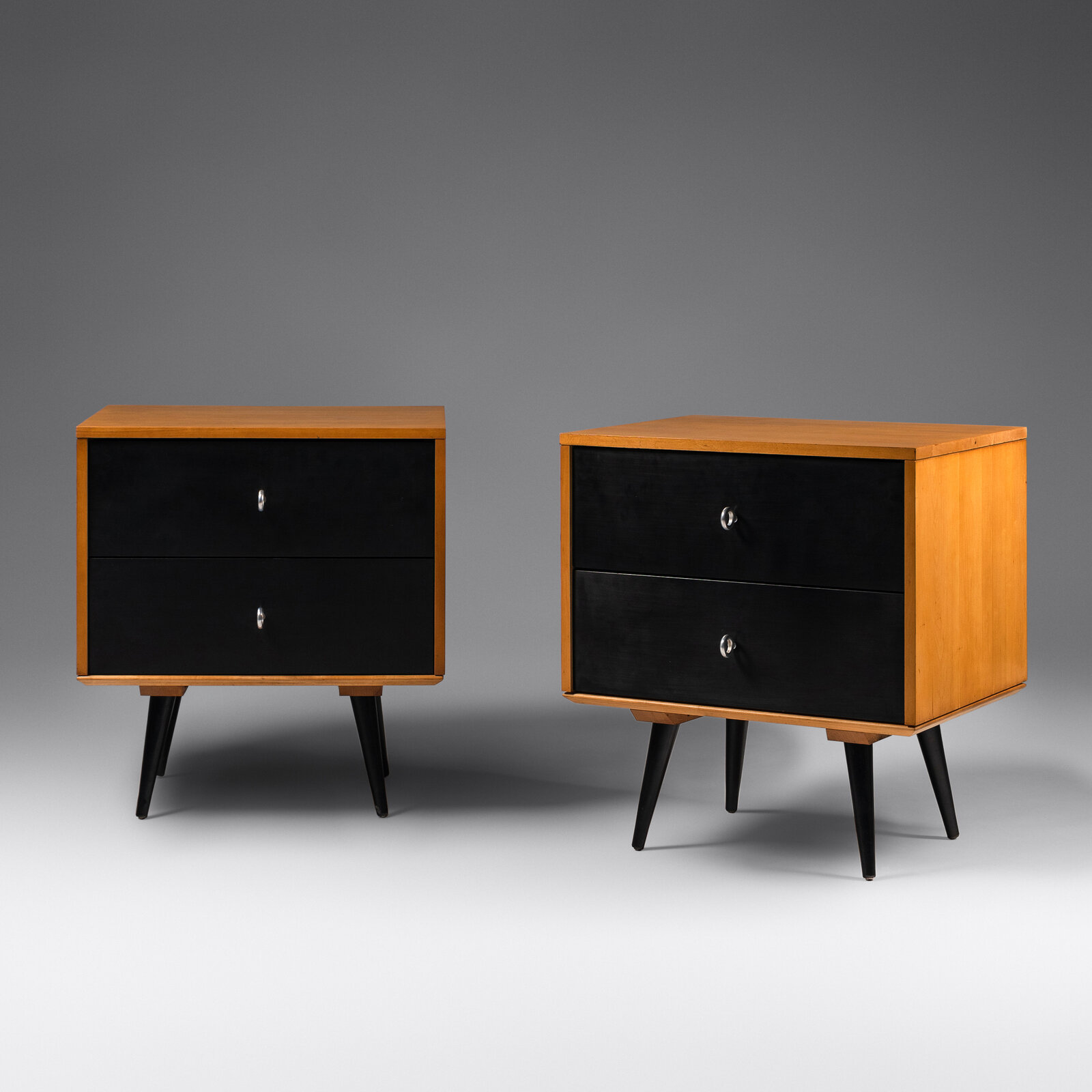 Paul McCobb American 1917 1969 Pair of Planner Group Nightstands