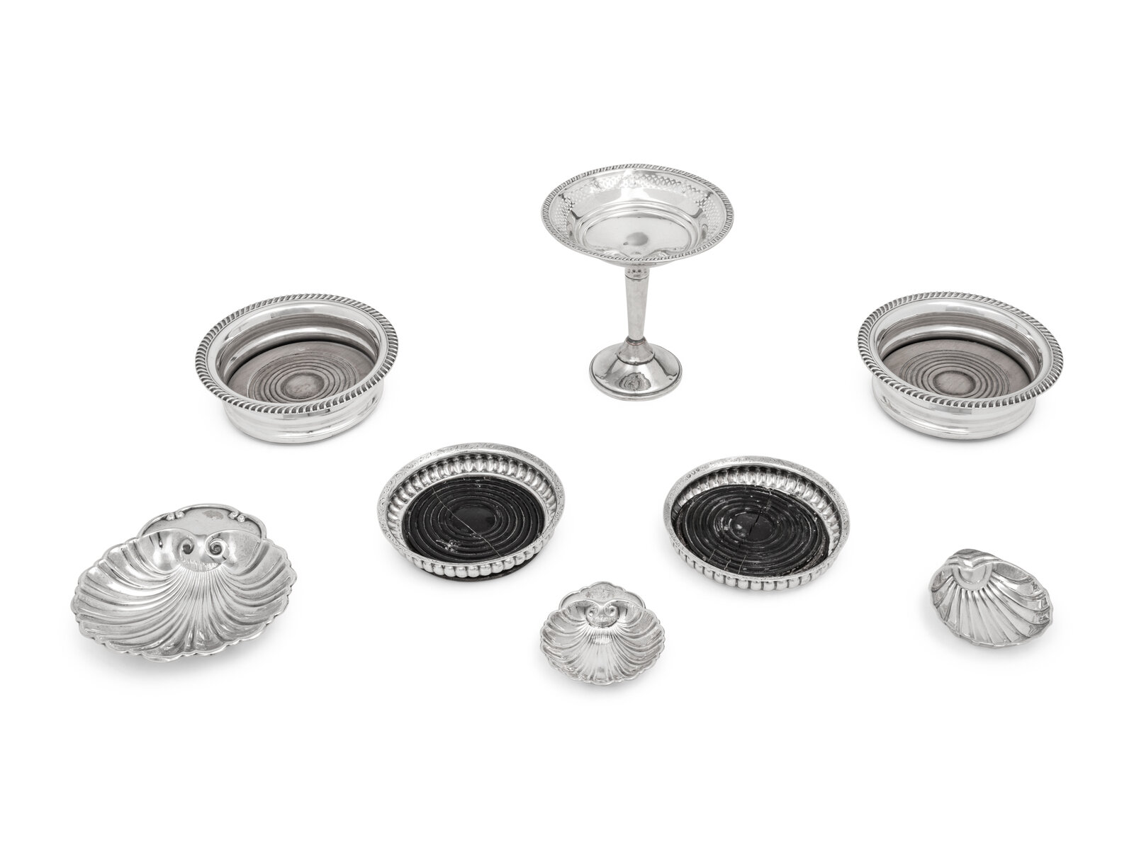 A Collection of Silver and Silver Plate Table Articles 20th