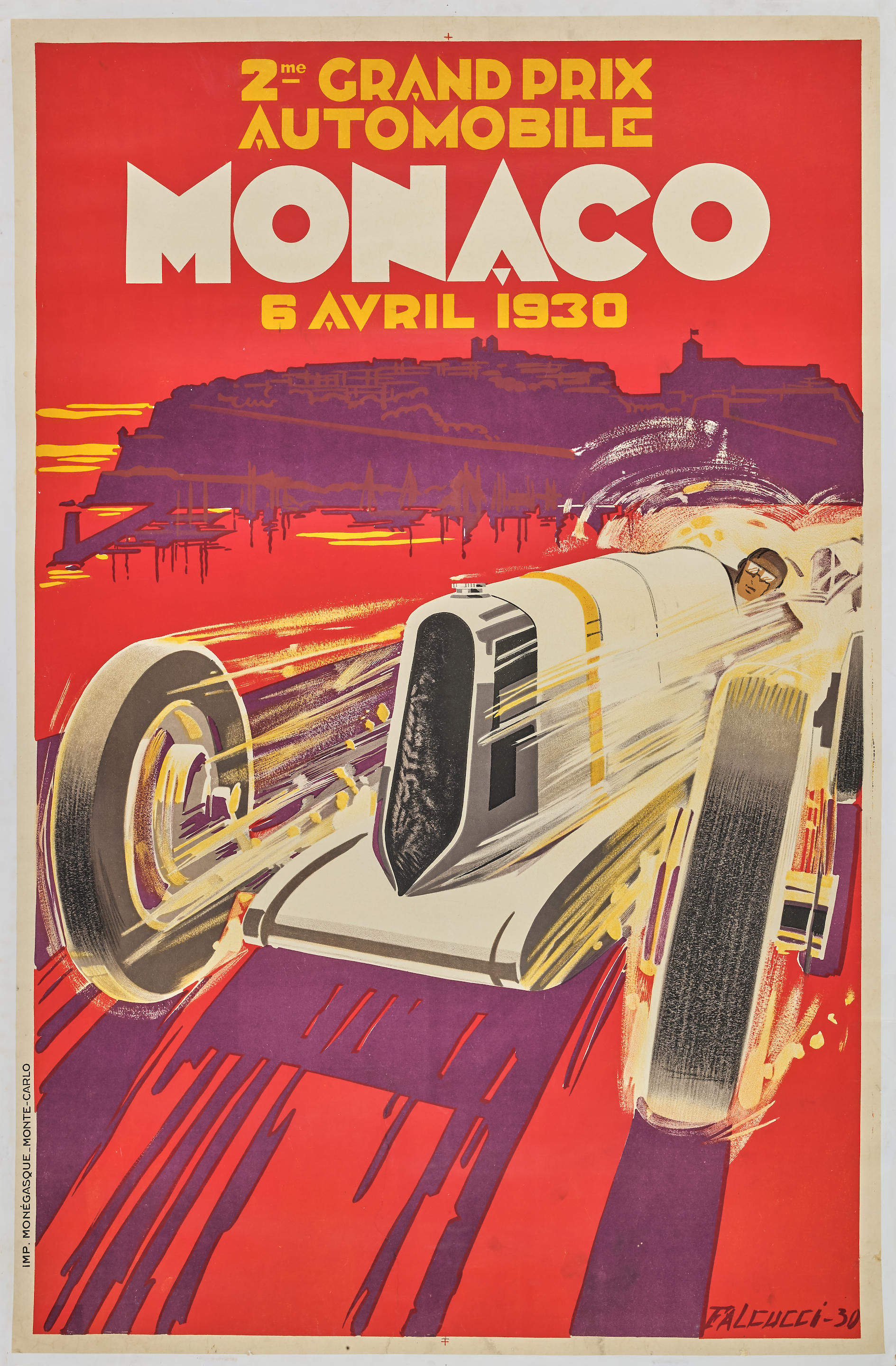 ROBERT FALCUCCI2ND GRAND PRIX AUTOMOBILE MONACO 1930