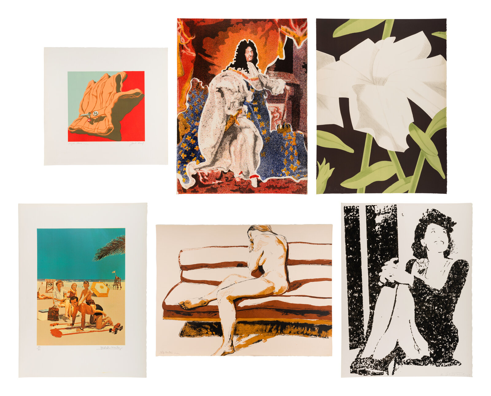 Various Artists 20th century Six New York Artists Portfolio complete