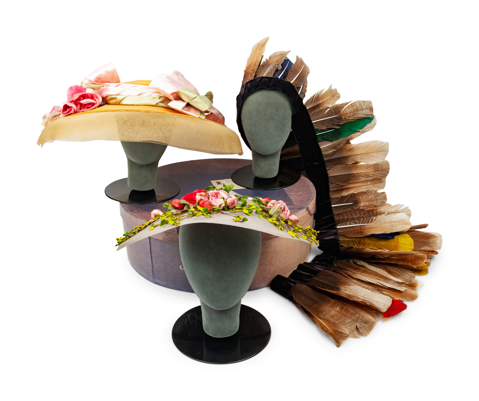 Three Bes Ben Hats 1950 60s This lot contains three