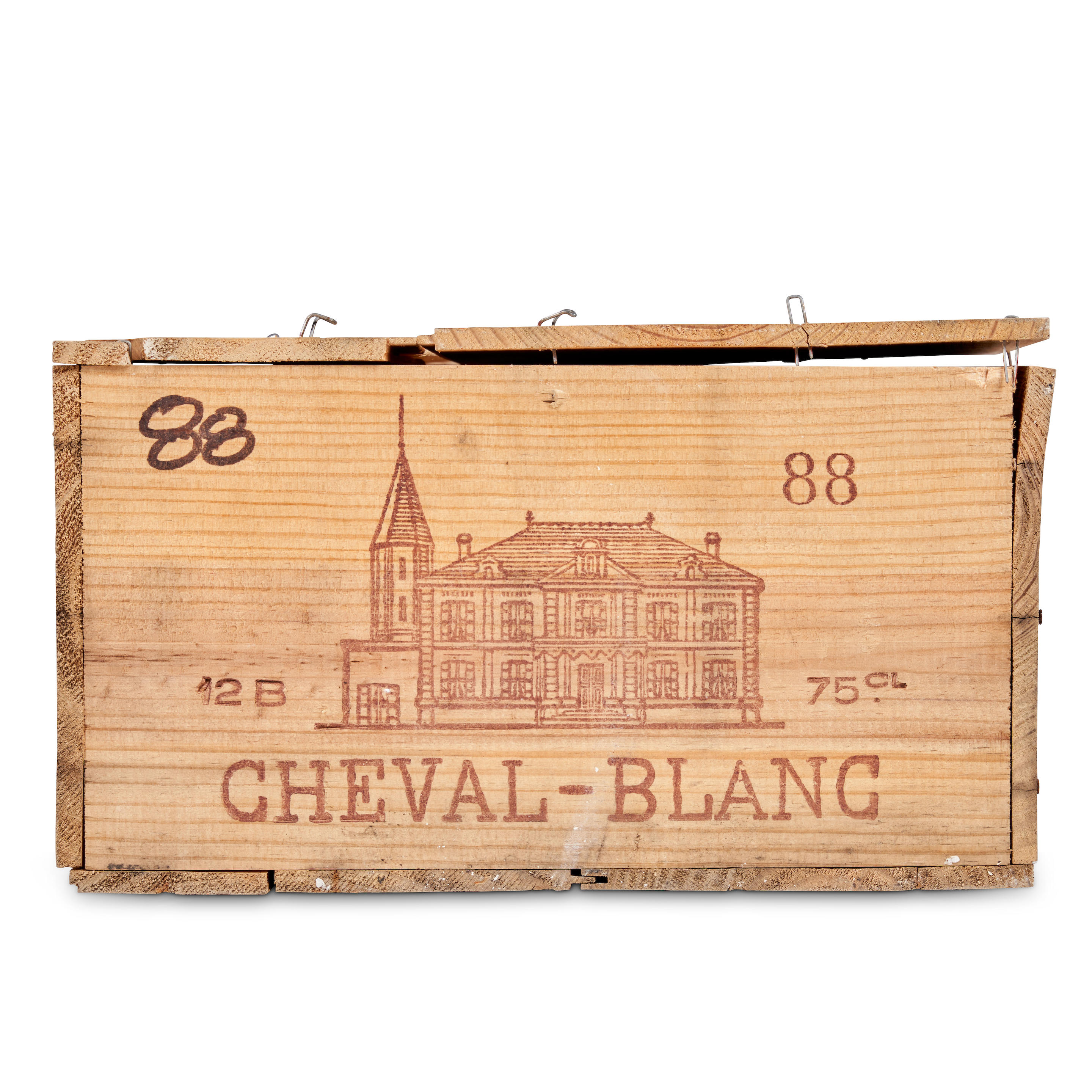 CHATEAU CHEVAL BLANC 1988 12 BOTTLES Chateau Cheval Blanc 1988