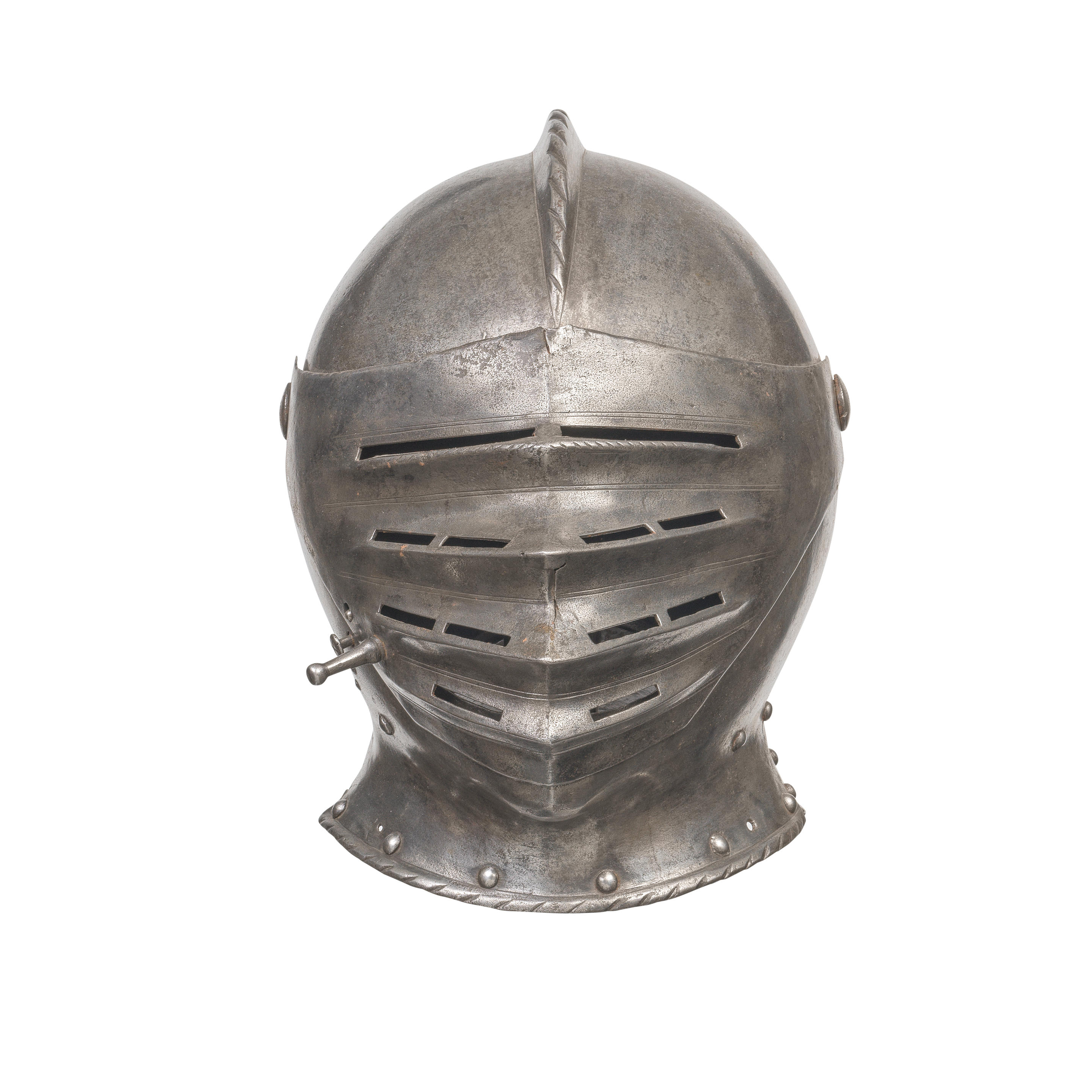 A GERMAN CLOSE HELMET CIRCA 1520 30 PROBABLY NUREMBERG Of