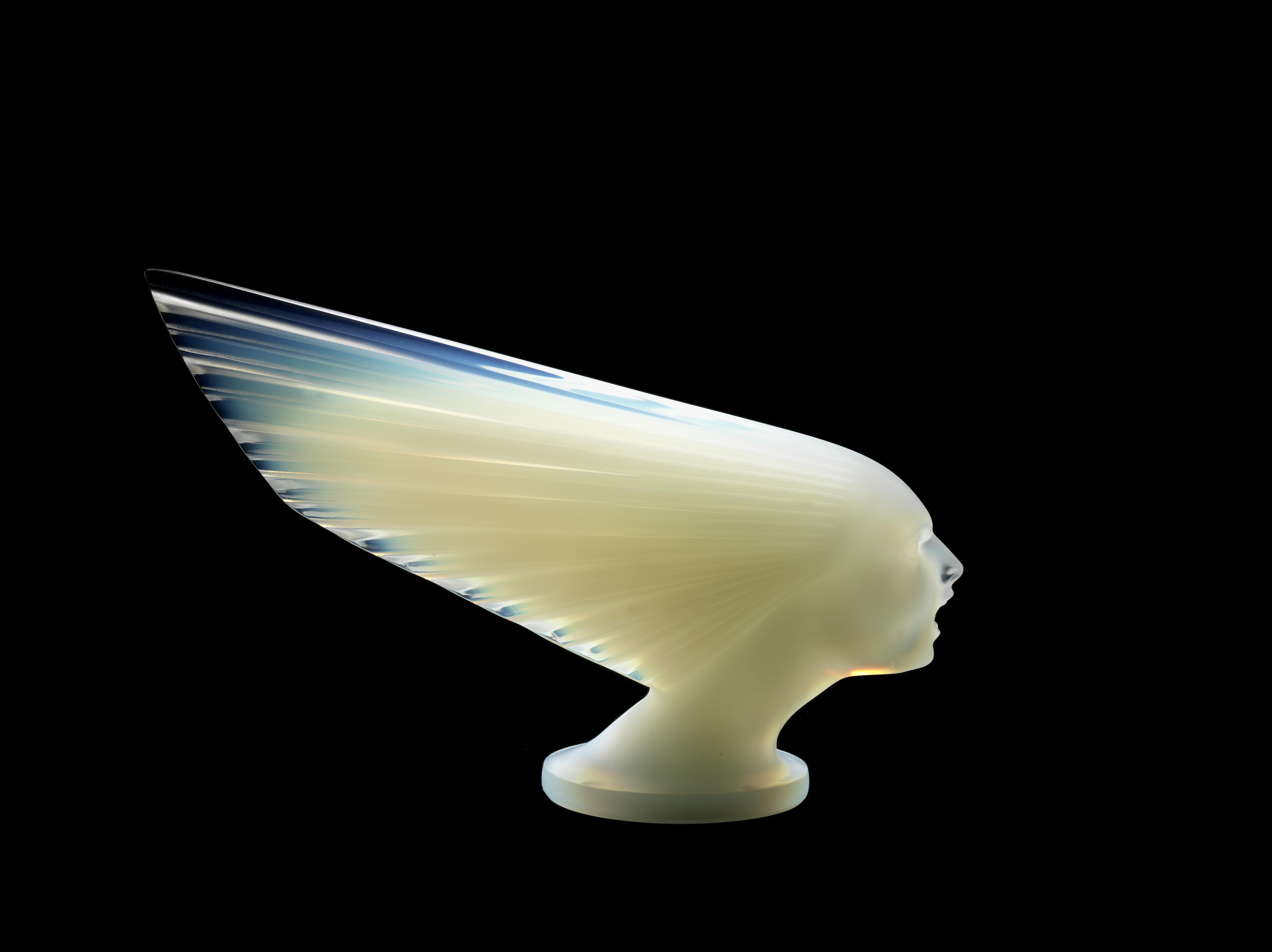 VICTORY LALIQUE Victoire Lalique Victory mascot signed Lalique France with