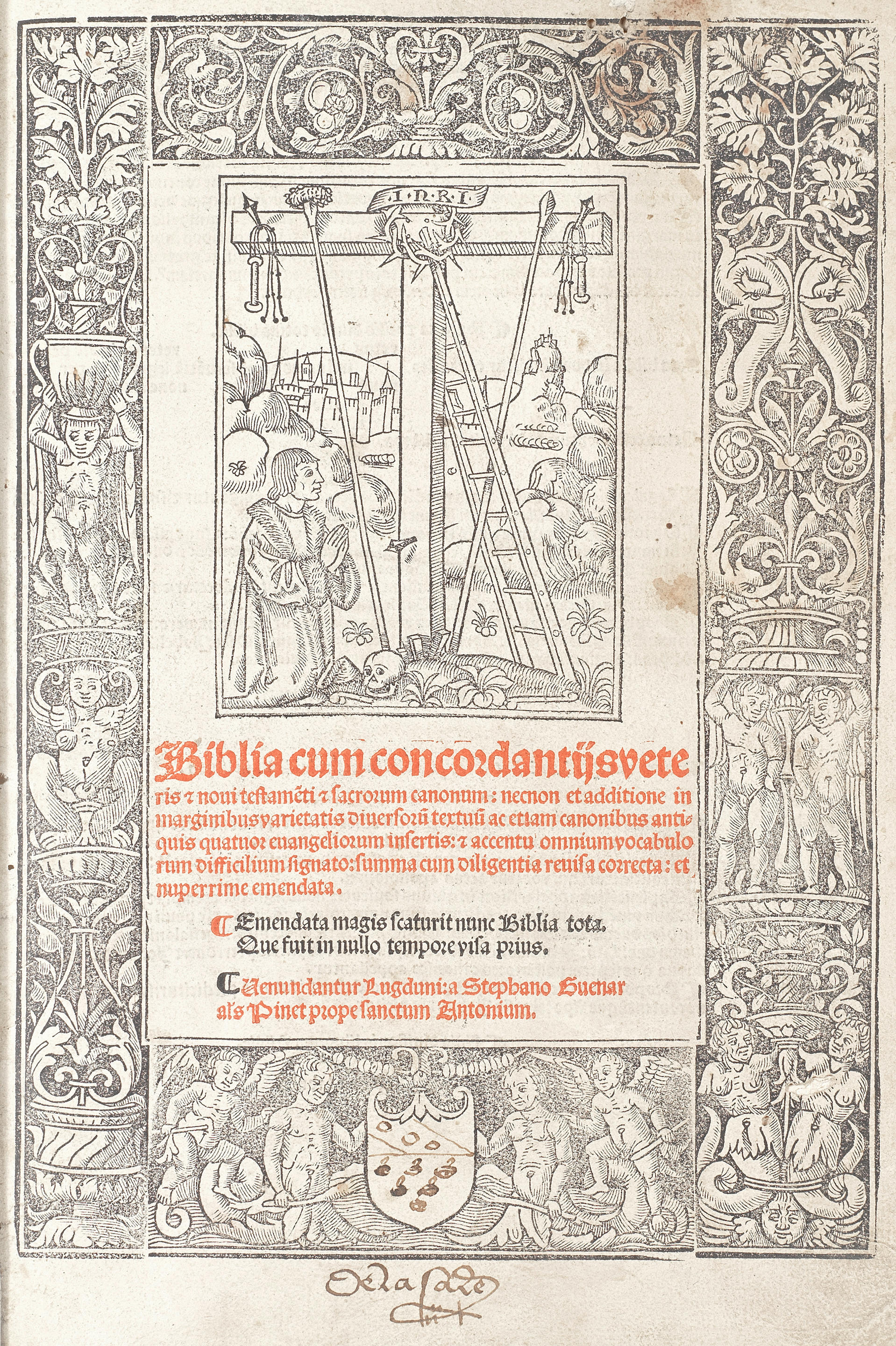 BIBLE IN LATIN Biblia cum concordantiis veteris et novi testamenti