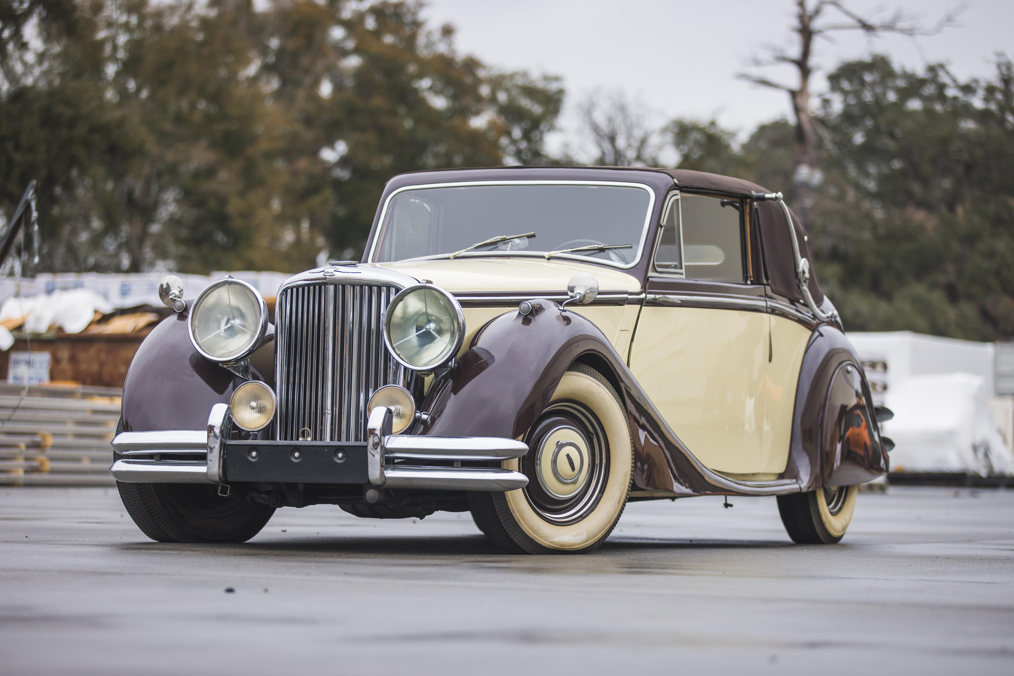 1951 JAGUAR MARK V DROPHEAD COUPE CHASSIS NO 647490 ENGINE