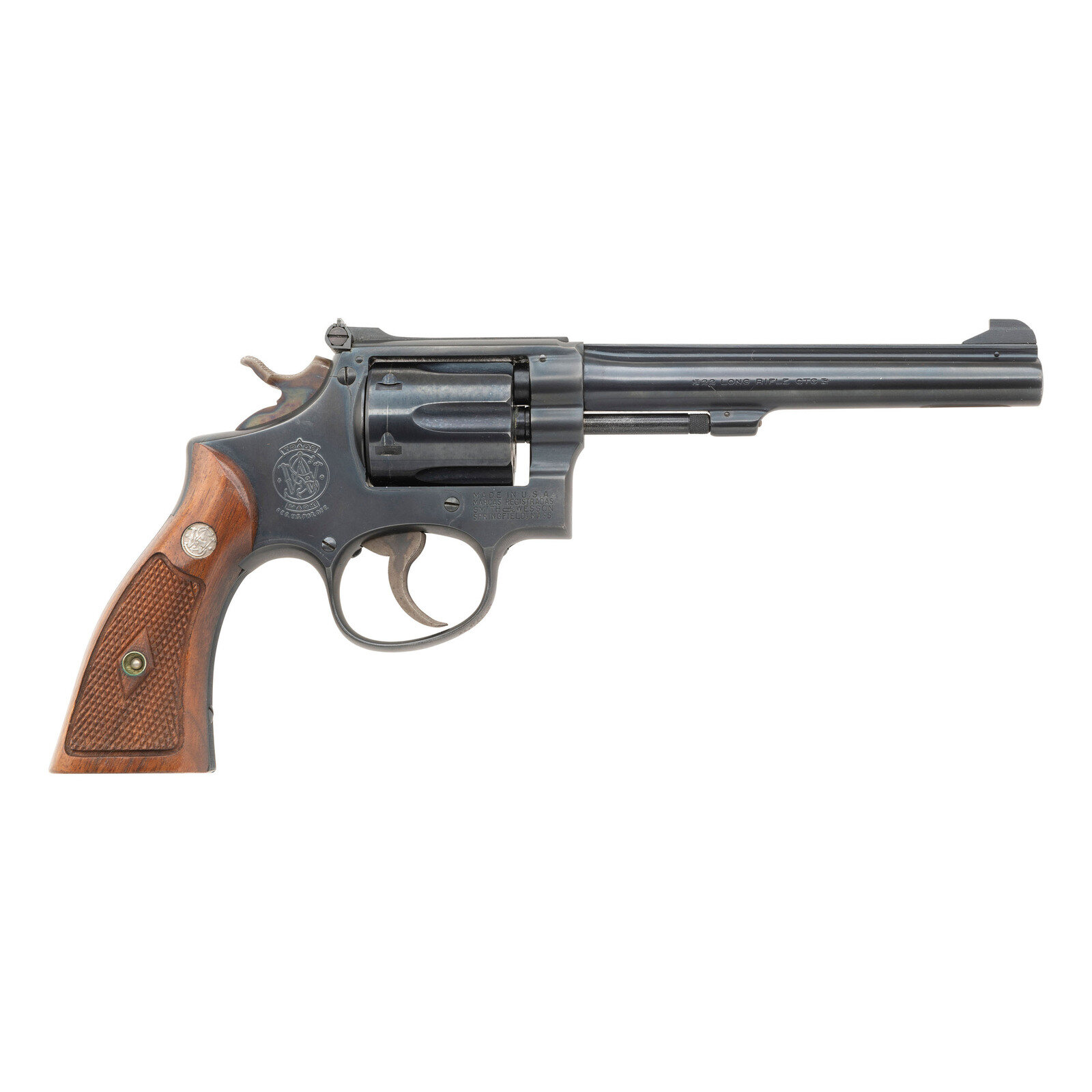 Post War Smith amp Wesson K 22 Masterpiece Pre Model