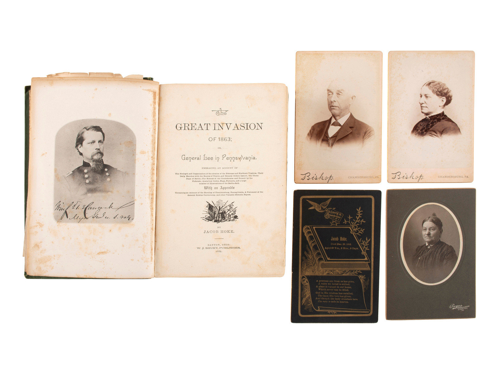 CIVIL WAR HOKE Jacob 1825 1893 The Great Invasion of