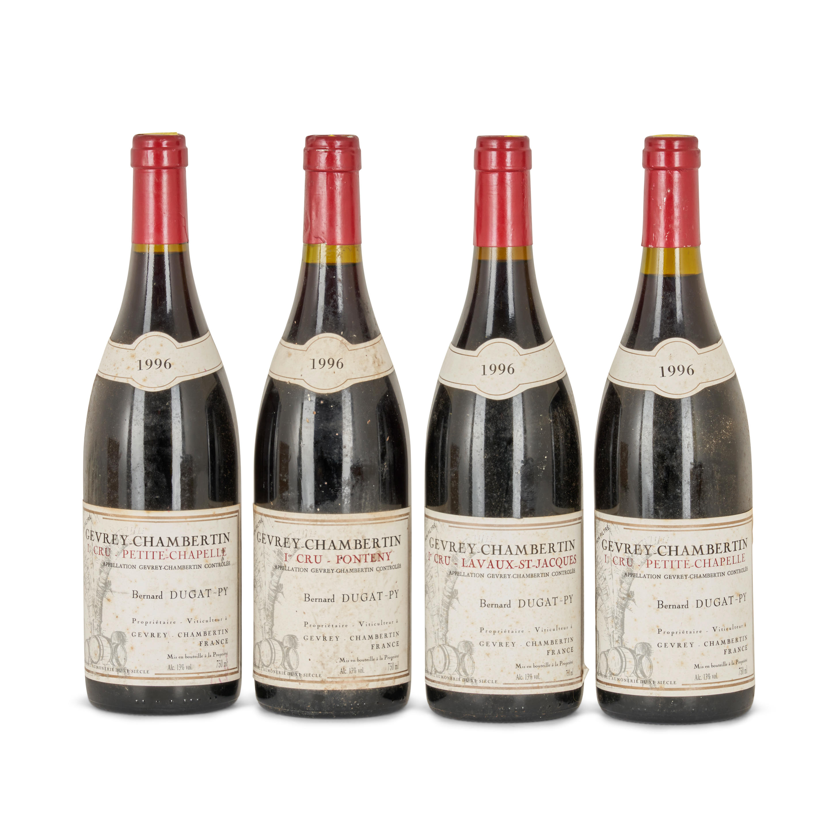 MIXED DUGAT PY 4 BOTTLES Mixed Dugat Py Cote de