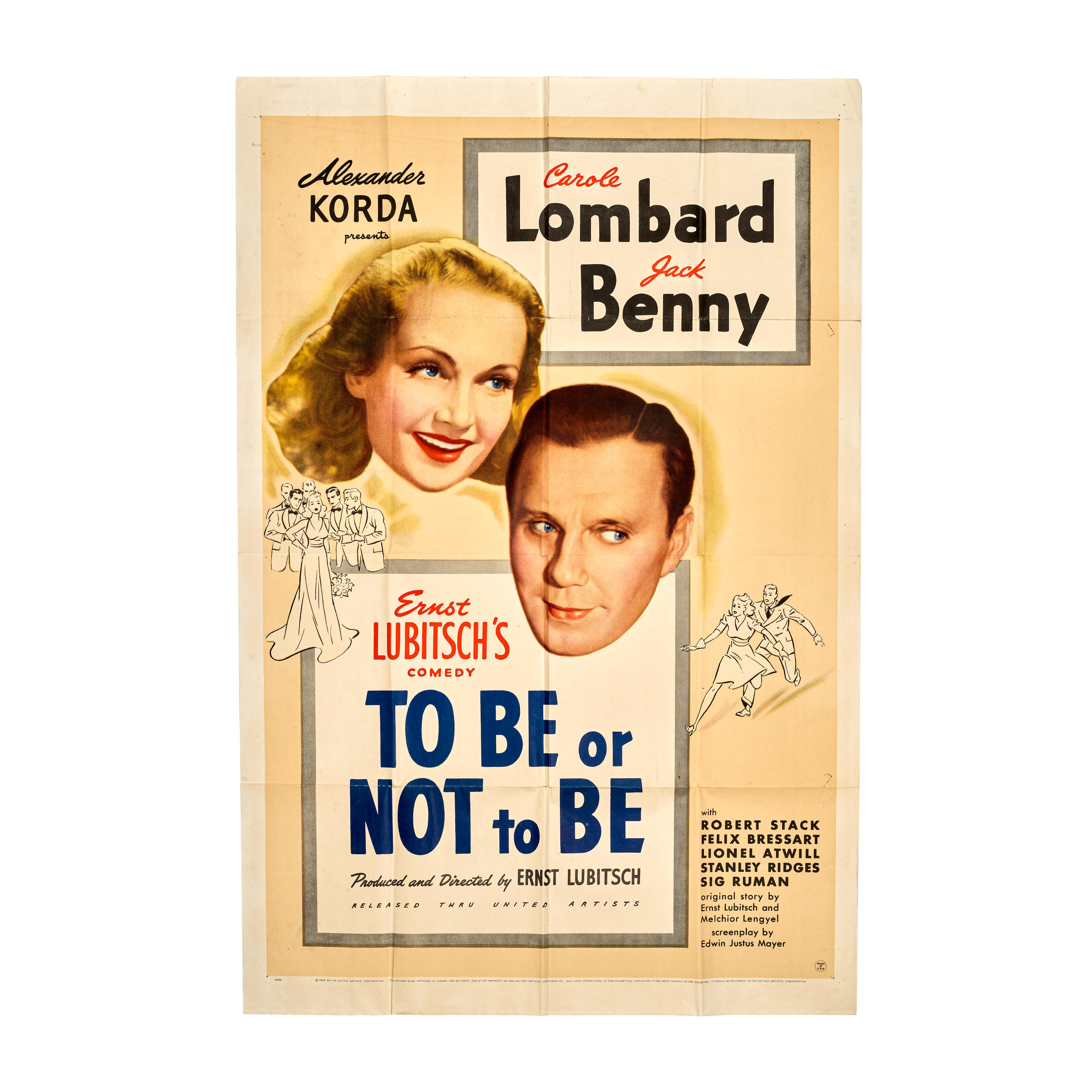 TO BE OR NOT TO BE U S ONE SHEET