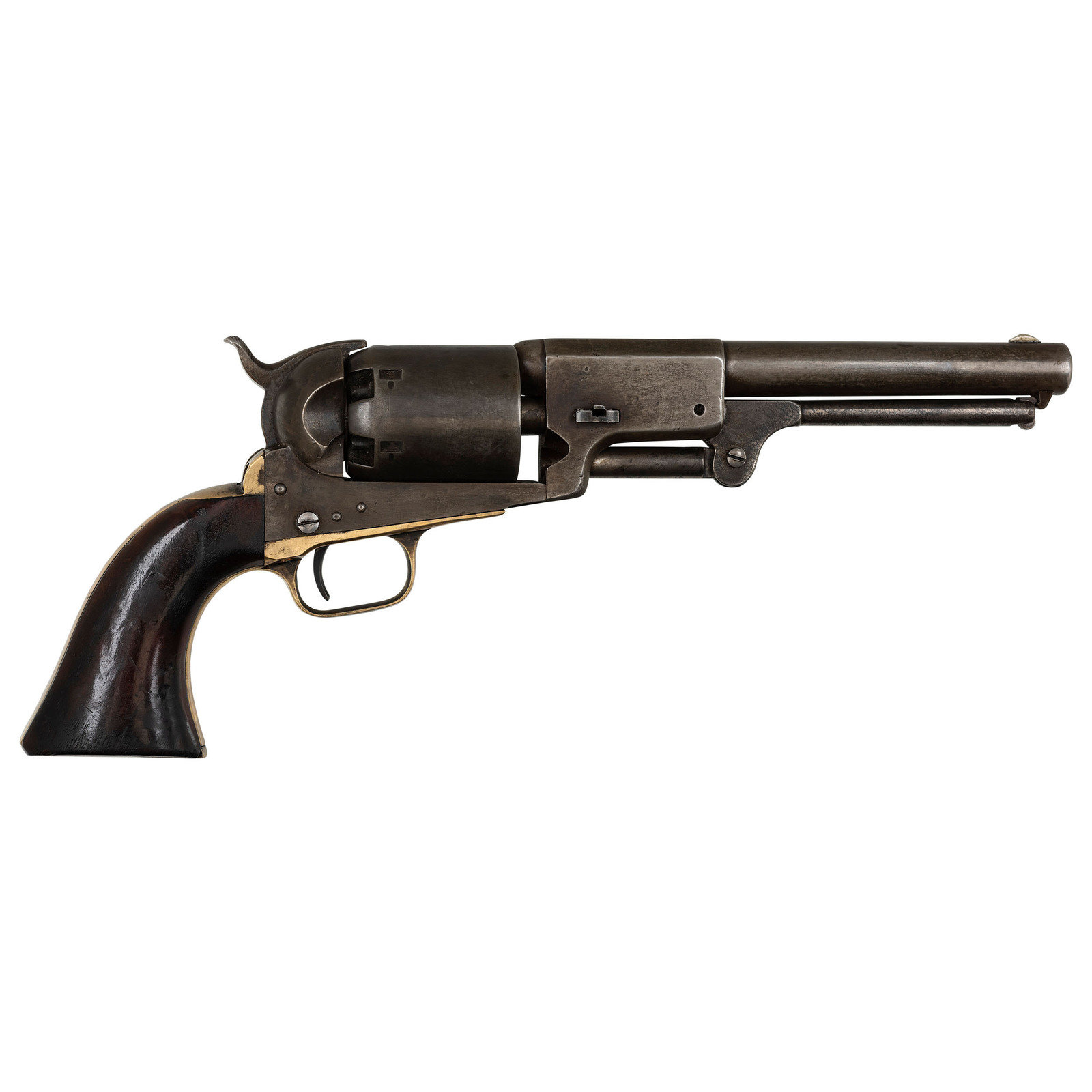 Aged Reproduction Colt Third Model Dragoon Revolver Cut for Stock
