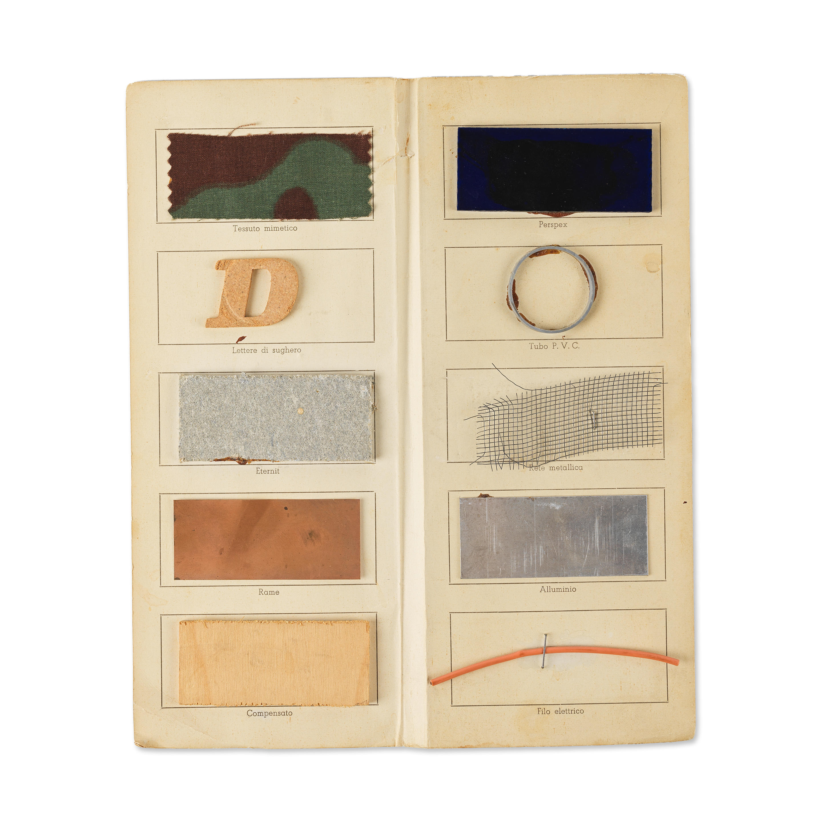 ALIGHIERO BOETTI 1940 1994 Sans titre Carton d invitation Galerie