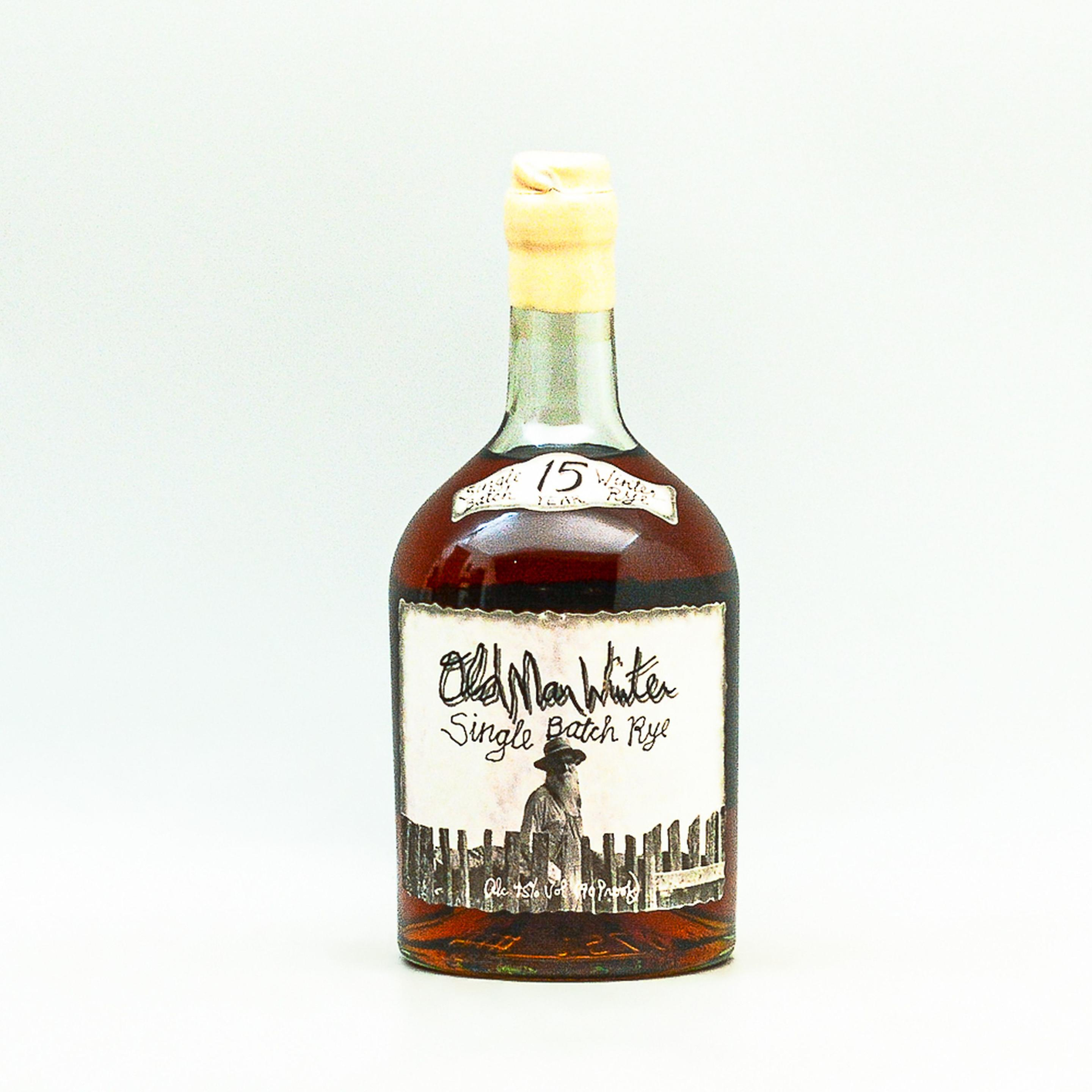 OLD MAN WINTER RYE 15 YEARS OLD BOTTLED BY WILLETT