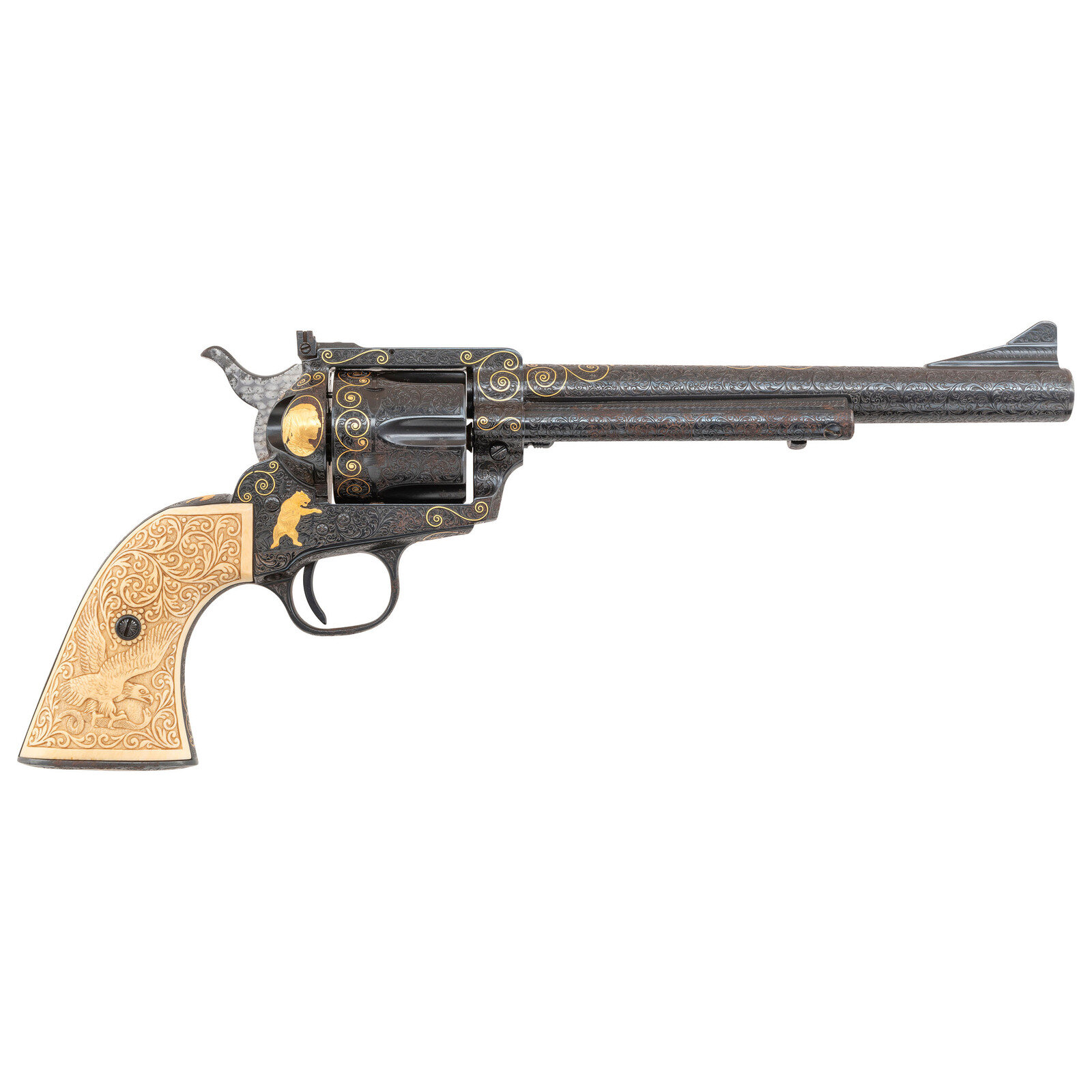 Colt New Frontier 45 Engraved by Paul Jaeger 45 Long