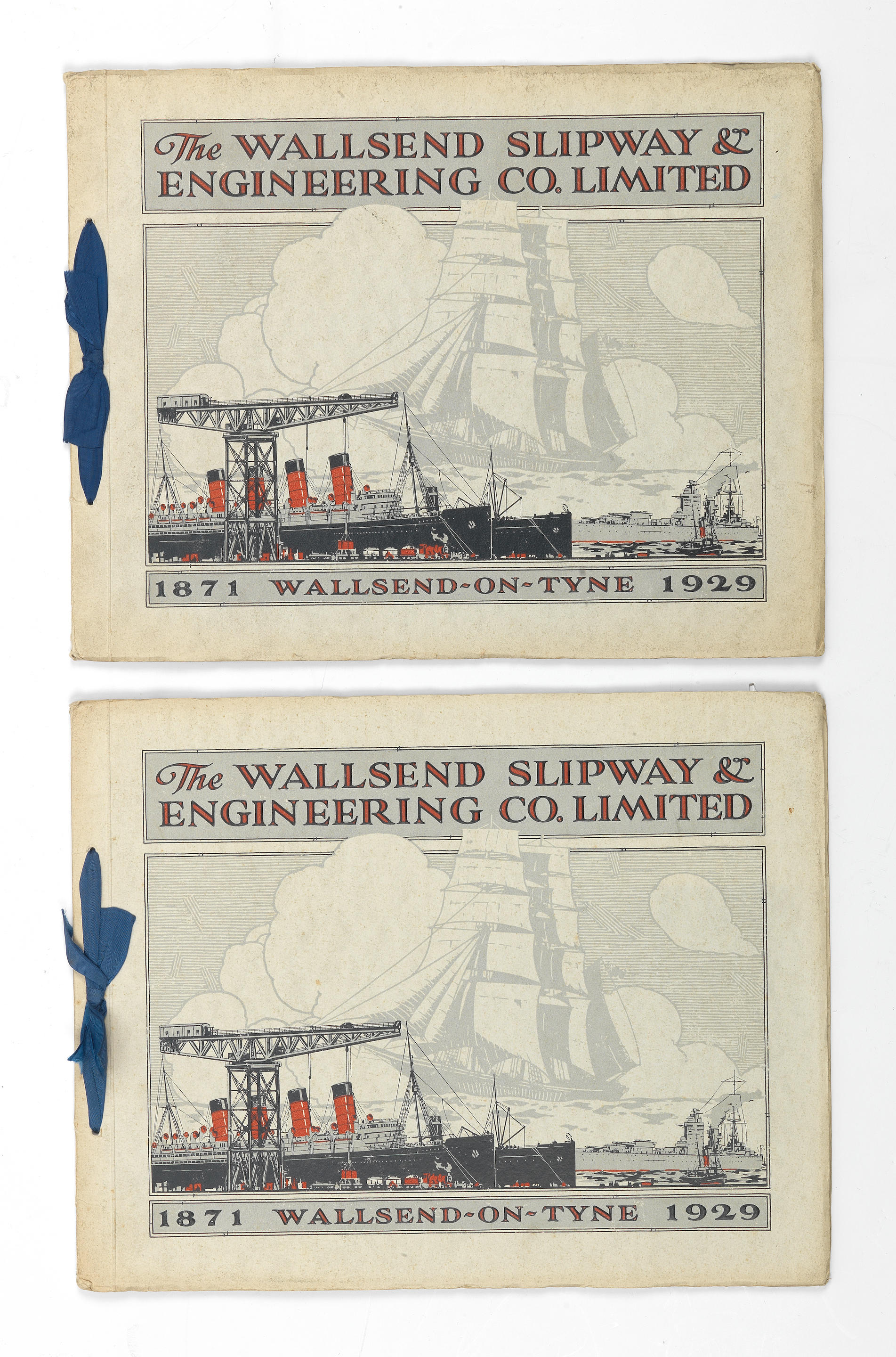 TWO WALLSEND SLIPWAY ENGINEERING CO LIMITED MARINE ENGINEER S PUBLICITY