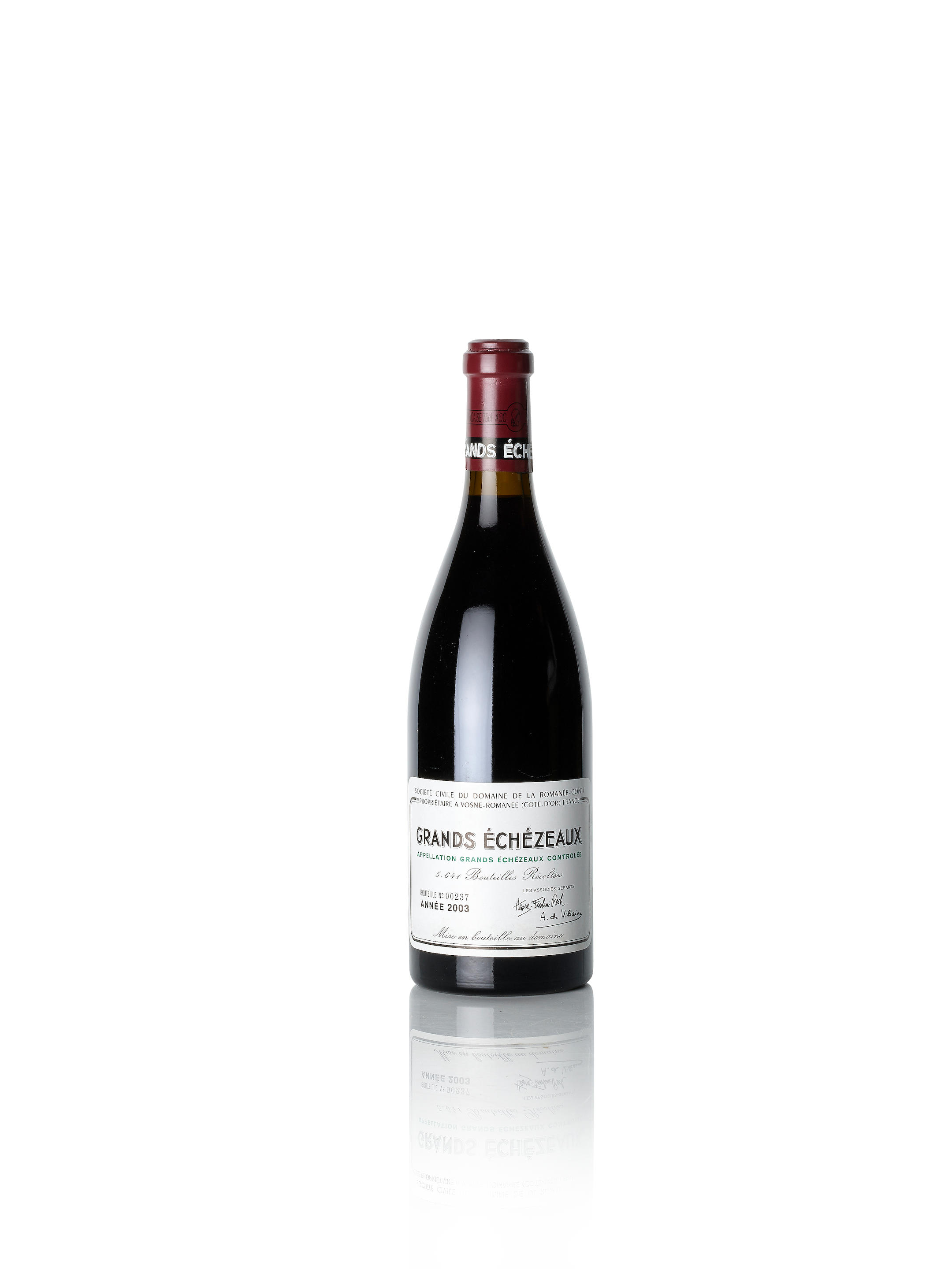GRANDS CH ZEAUX 2003 DOMAINE DE LA ROMAN E CONTI