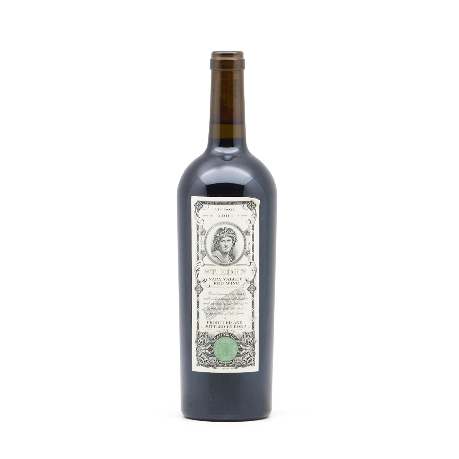 BOND ST EDEN 2004 1 BOTTLE Bond St Eden 2004