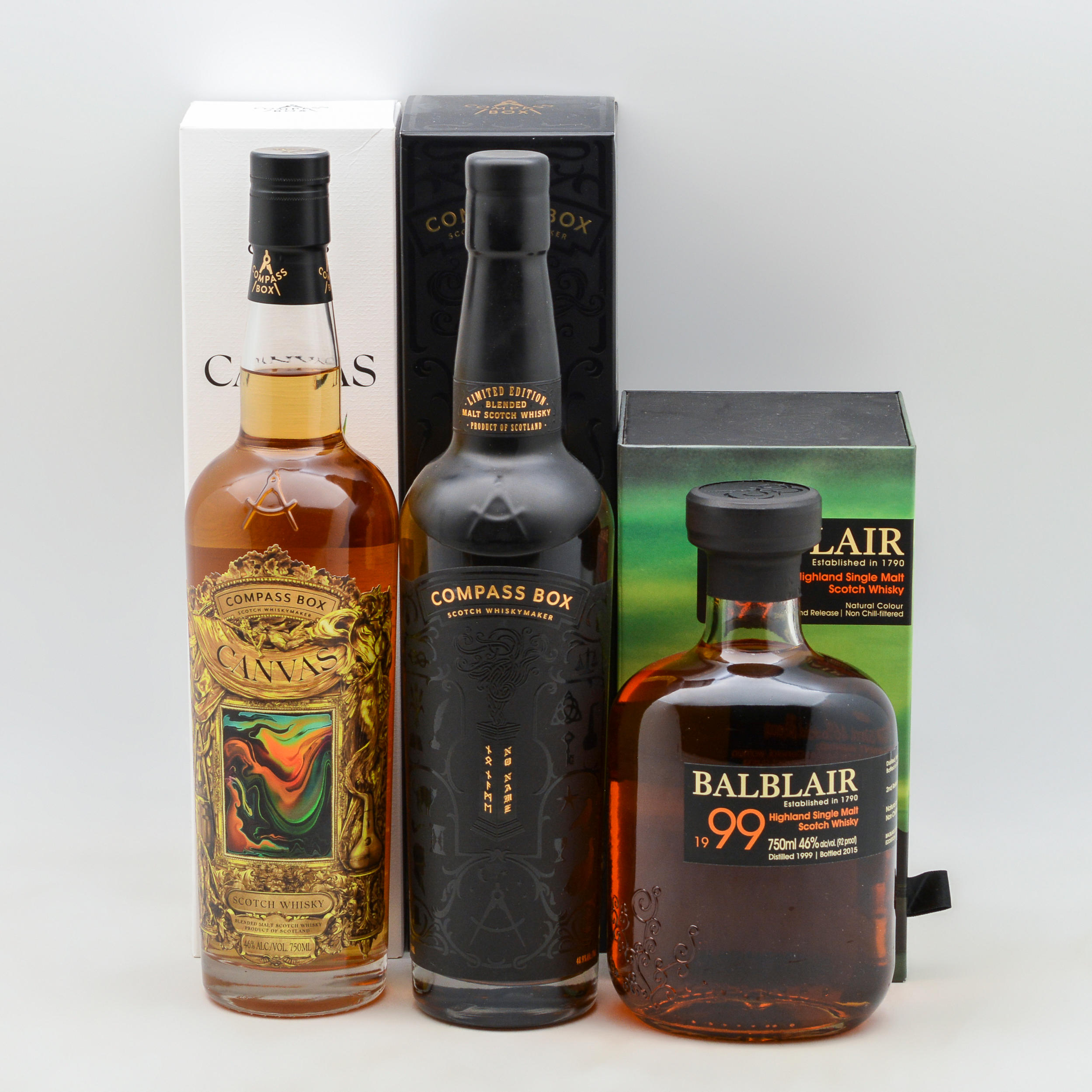 MIXED SCOTCH 3 BOTTLES Mixed Scotch 3 bottles Mixed Scotch
