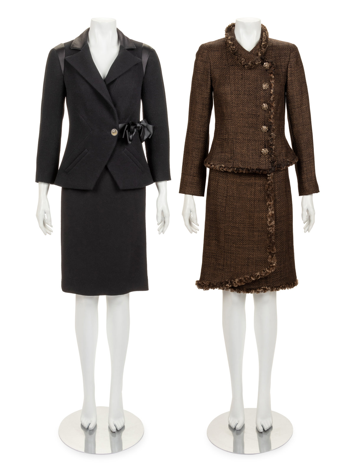 Two Chanel Skirt Suits 2008 09 This lot includes two