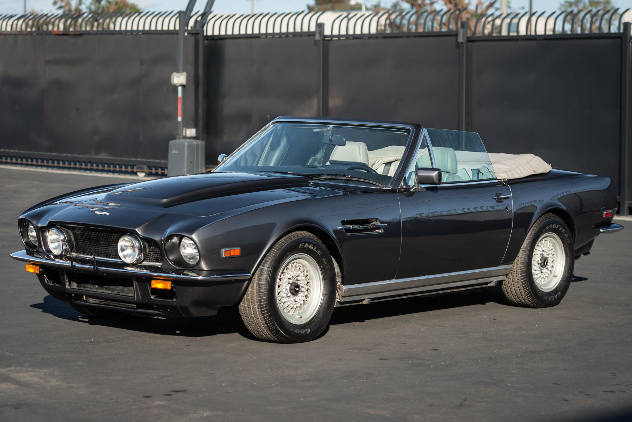 1986 ASTON MARTIN V8 VOLANTE VIN SCFCV81C74TL15412 ENGINE NO V