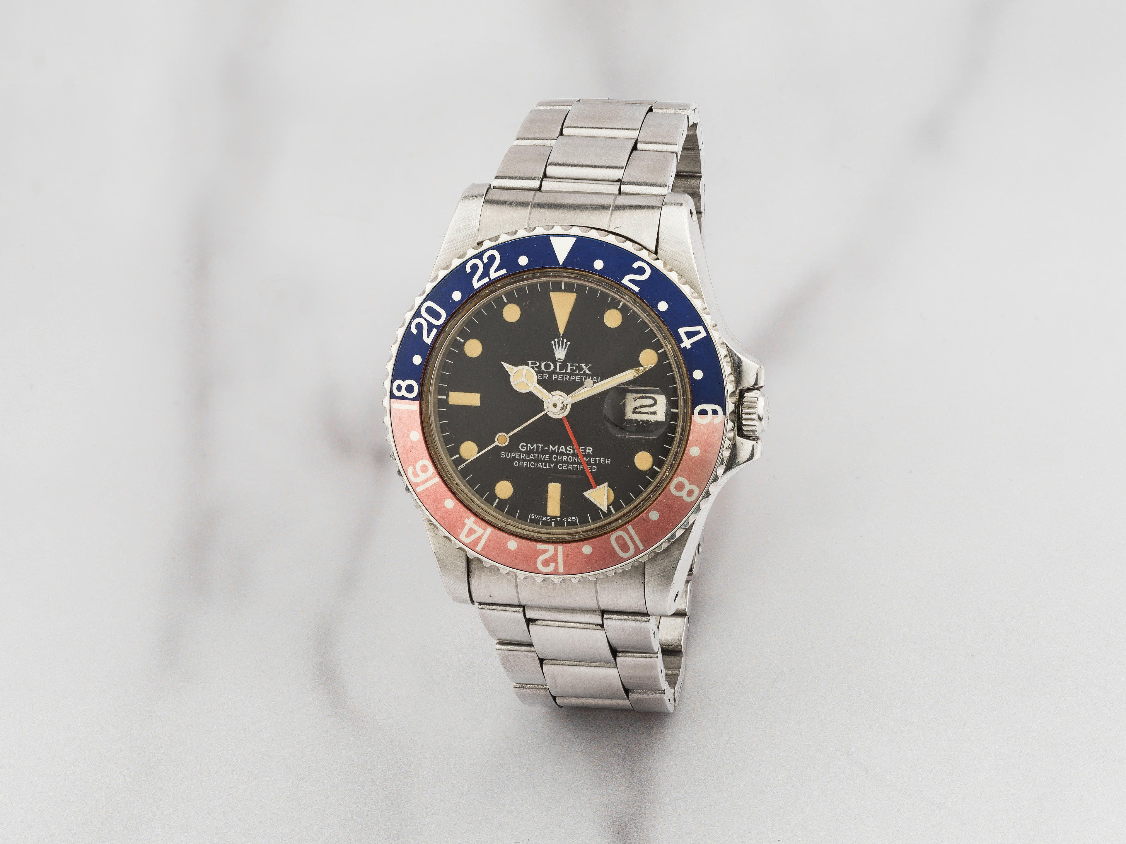 ROLEX BELLE MONTRE BRACELET EN ACIER AVEC DATE ET 2ND
