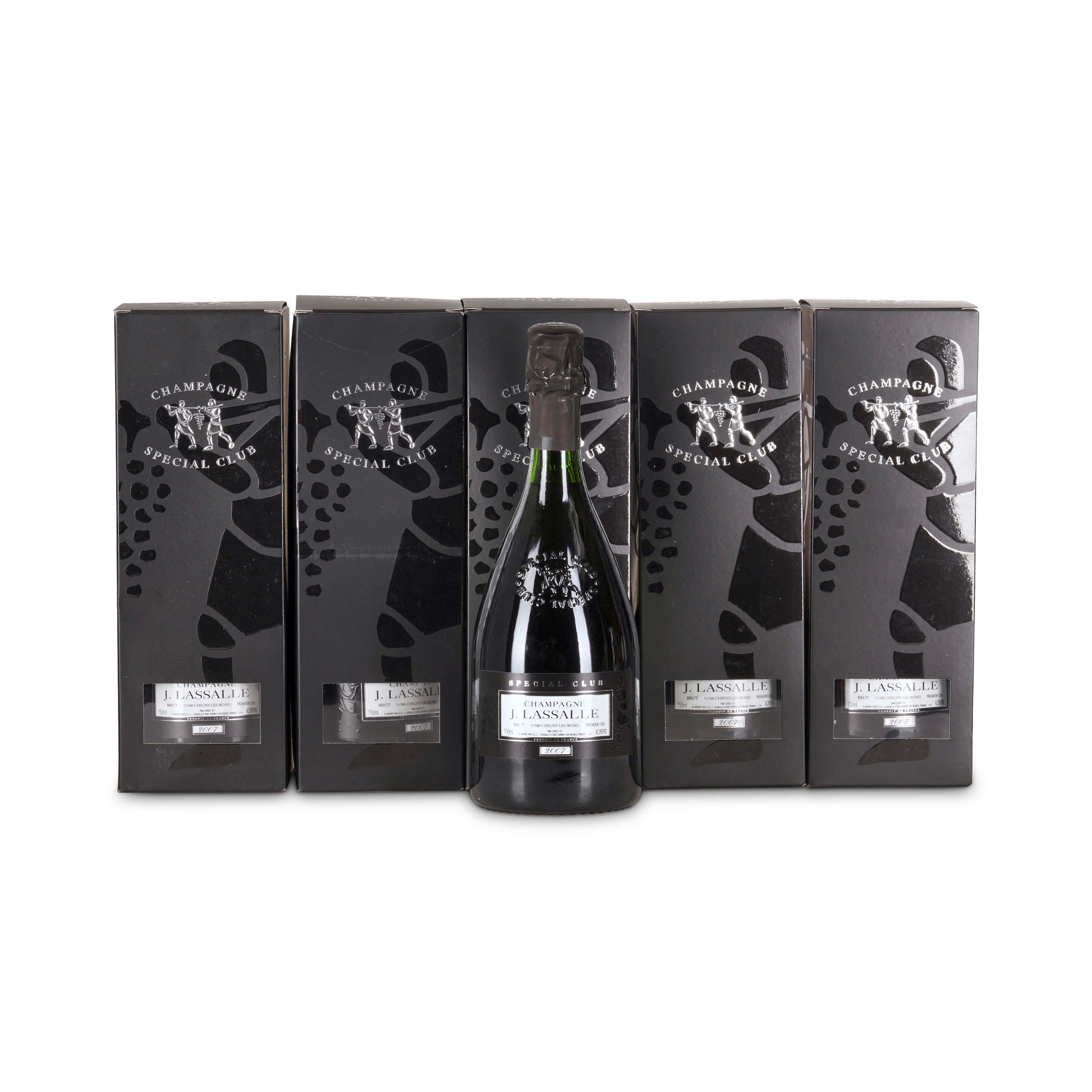 JACQUES LASSALLE BRUT 2007 5 BOTTLES Jacques Lassalle Brut 2007