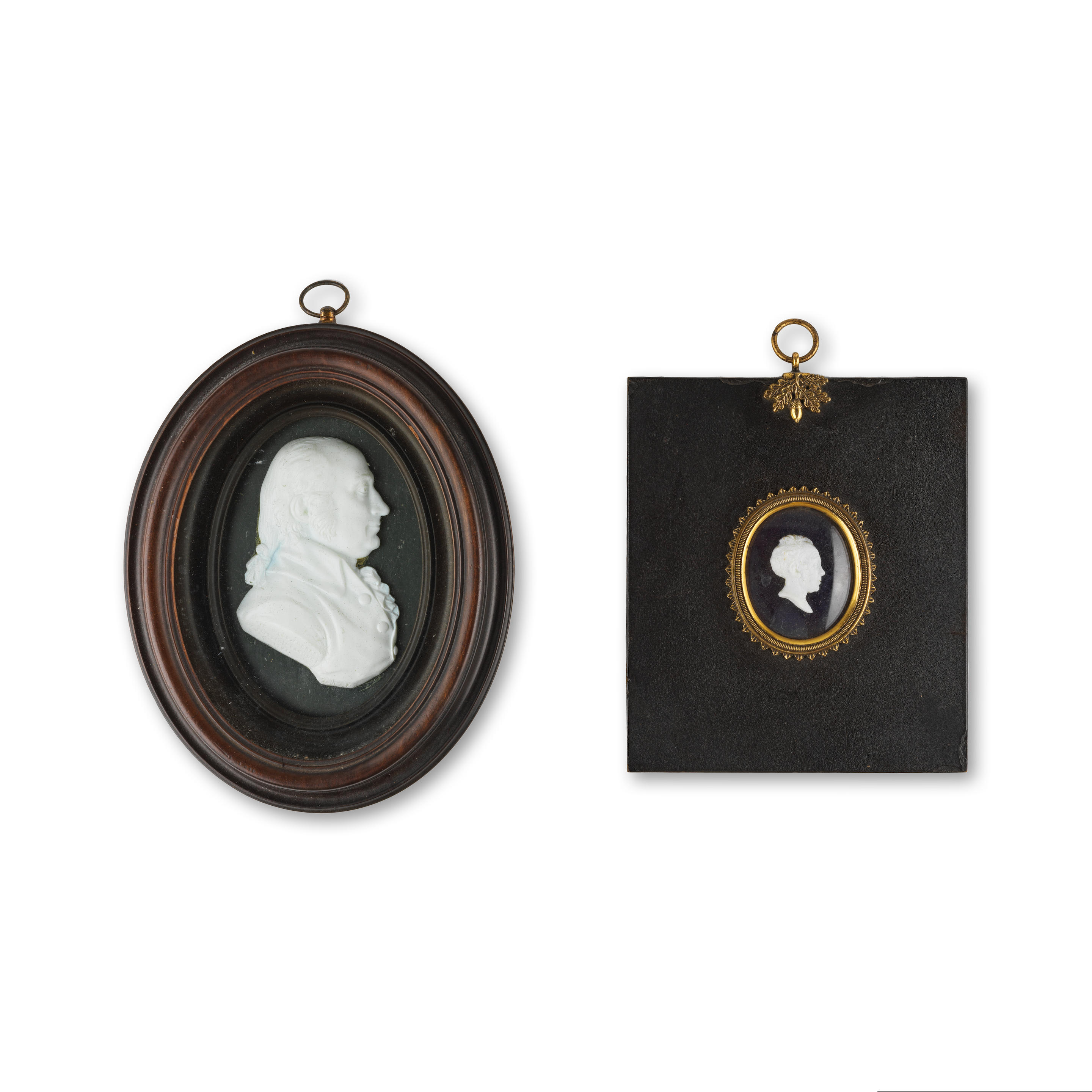 JAMES TASSIE 1735 1799 PORTRAIT EN BUSTE DE PROFIL DE