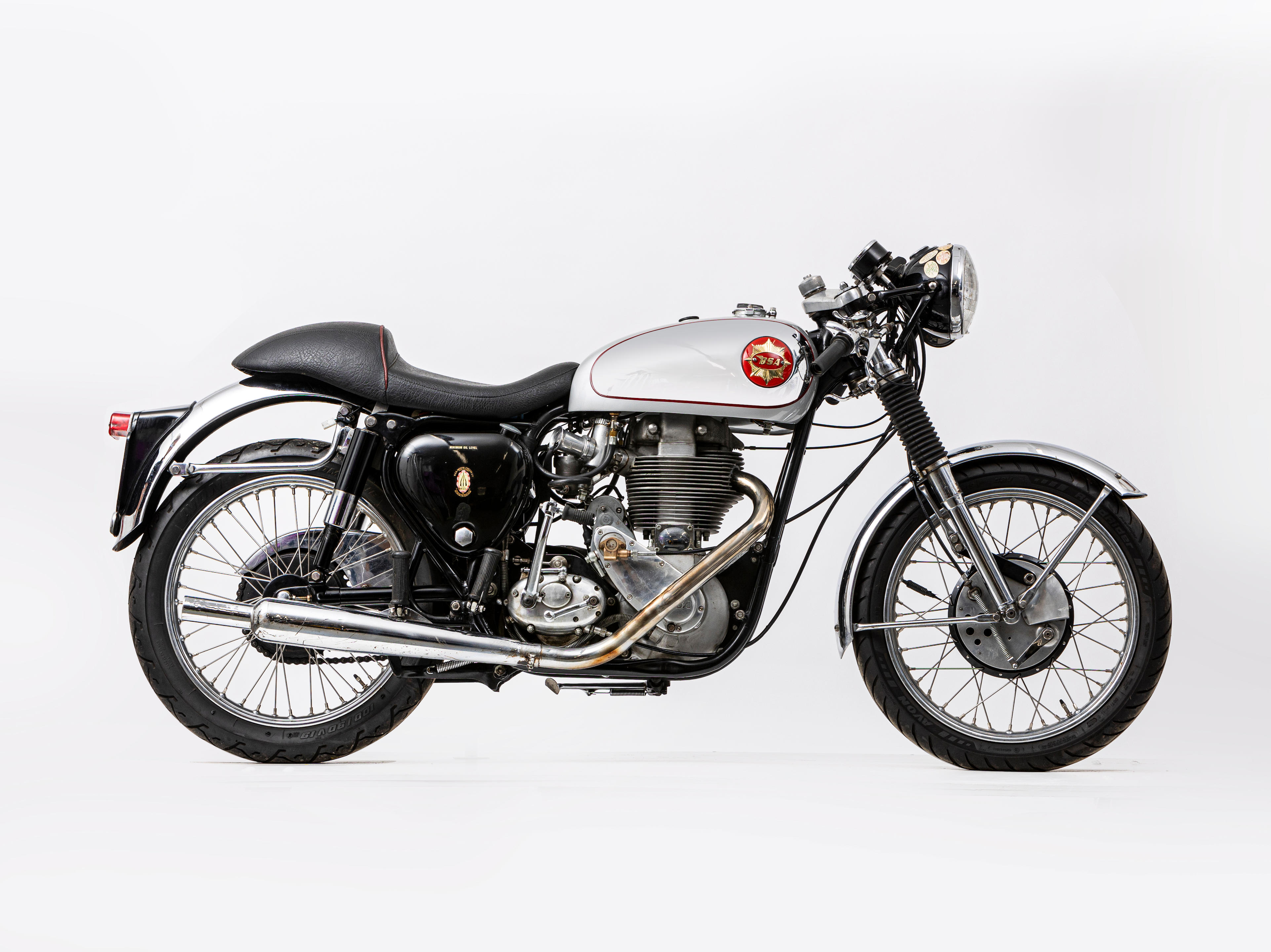 1955 BSA 520CC GOLD STAR REGISTRATION NO LBL 372 FRAME
