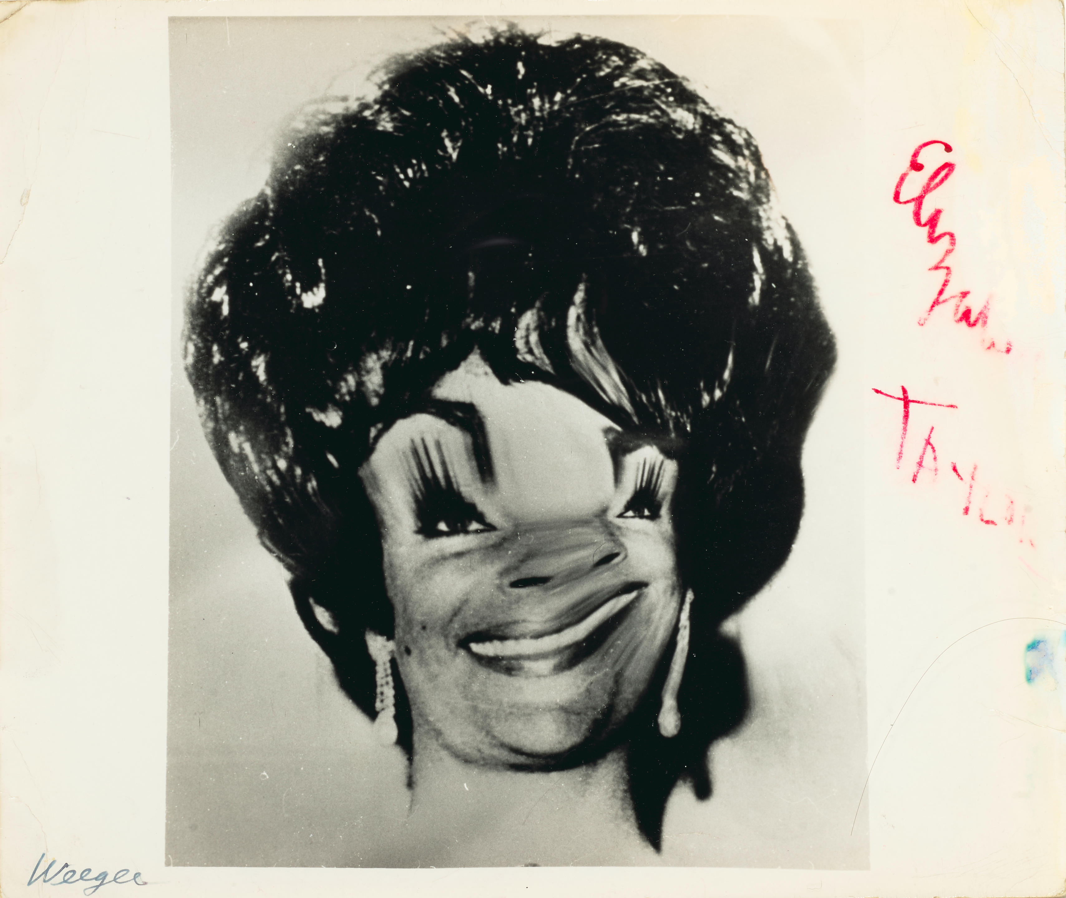 WEEGEE ARTHUR FELLIG 1899 1968 Elizabeth Taylor c 1950 Gelatin