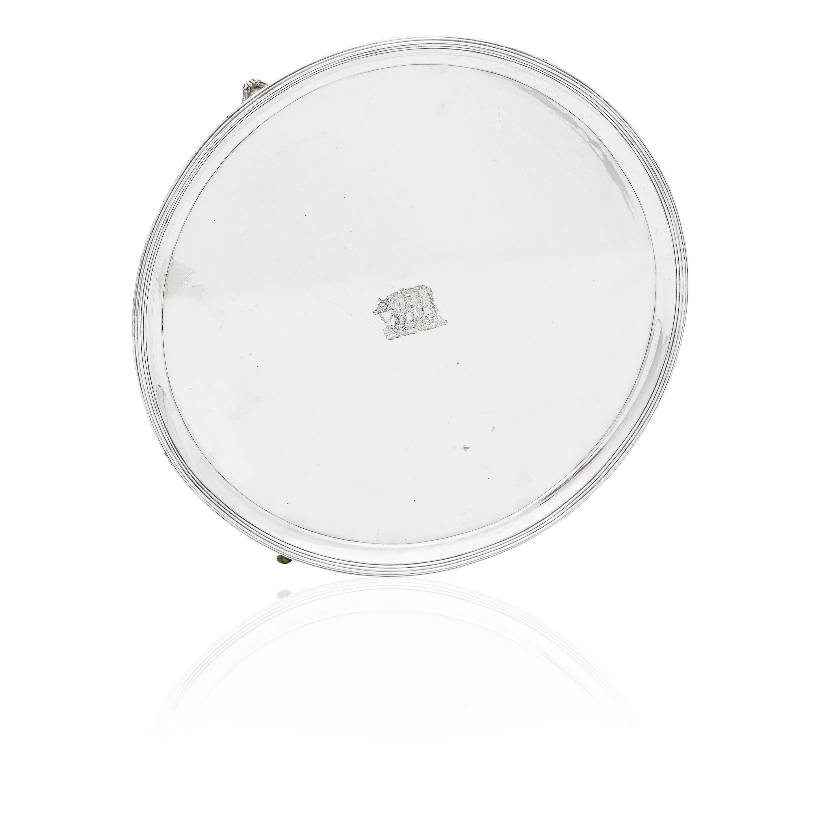 A GEORGE III SALVER By John Hutson London 1795 On