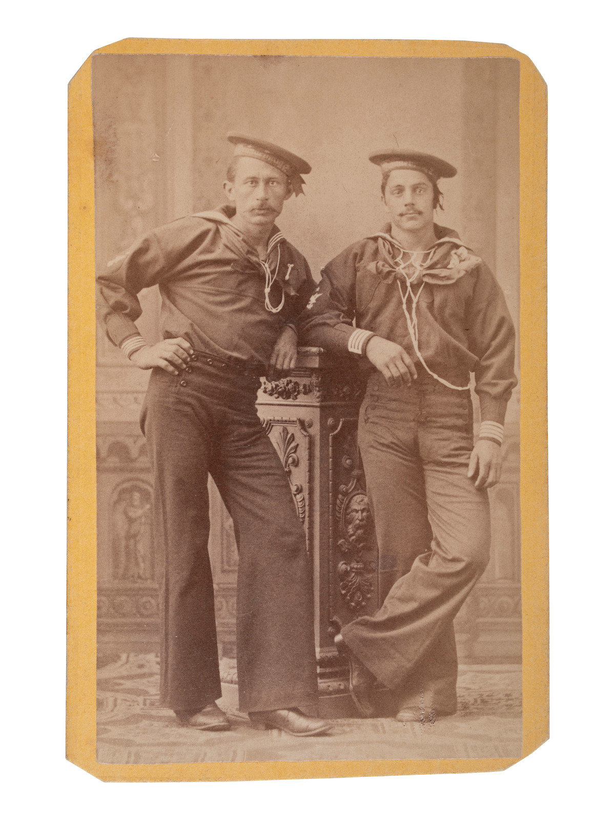 EARLY PHOTOGRAPHY NAVY A group of 17 CDVs and cabinet