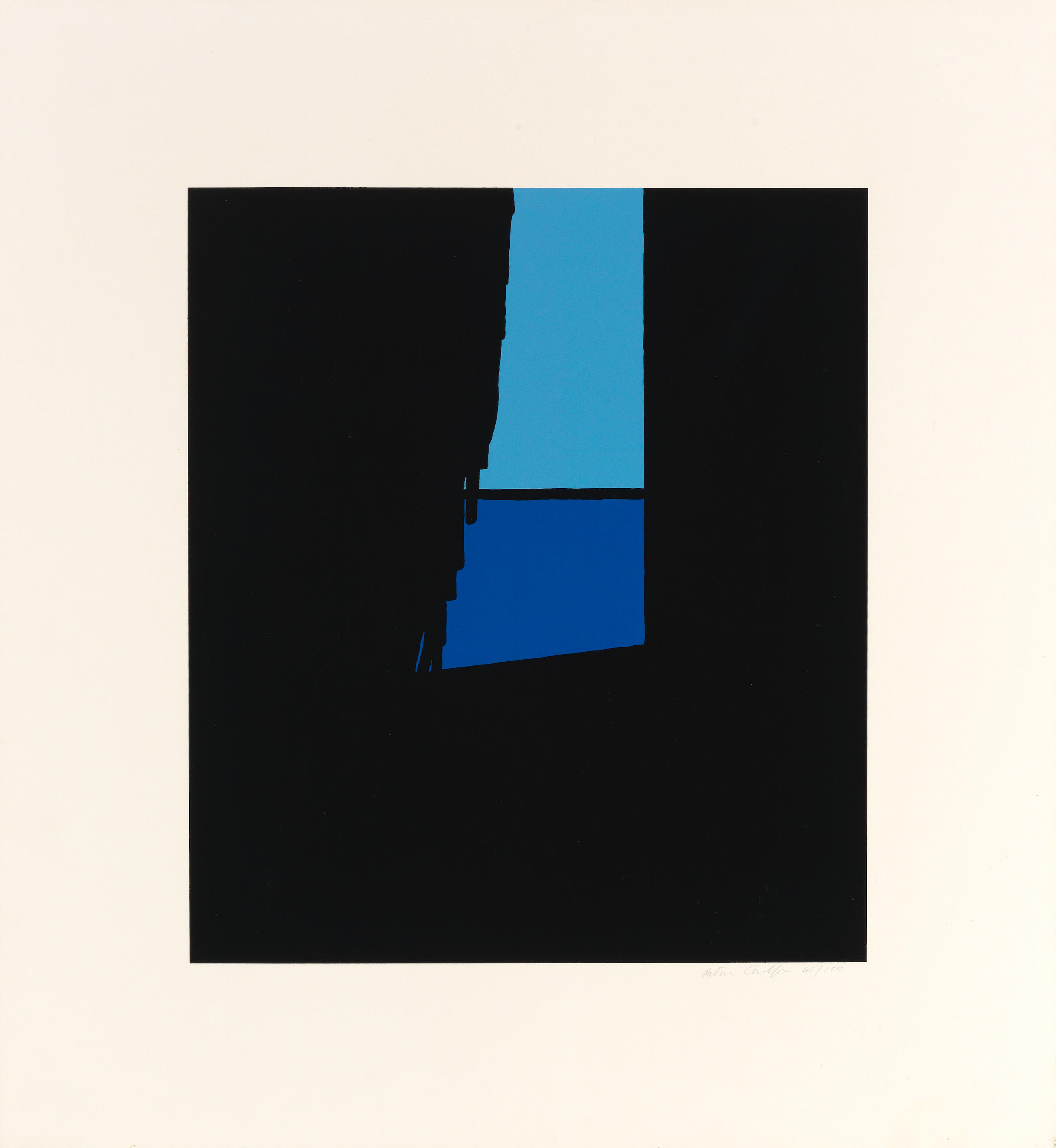 PATRICK CAULFIELD R A BRITISH 1936 2005 And with my