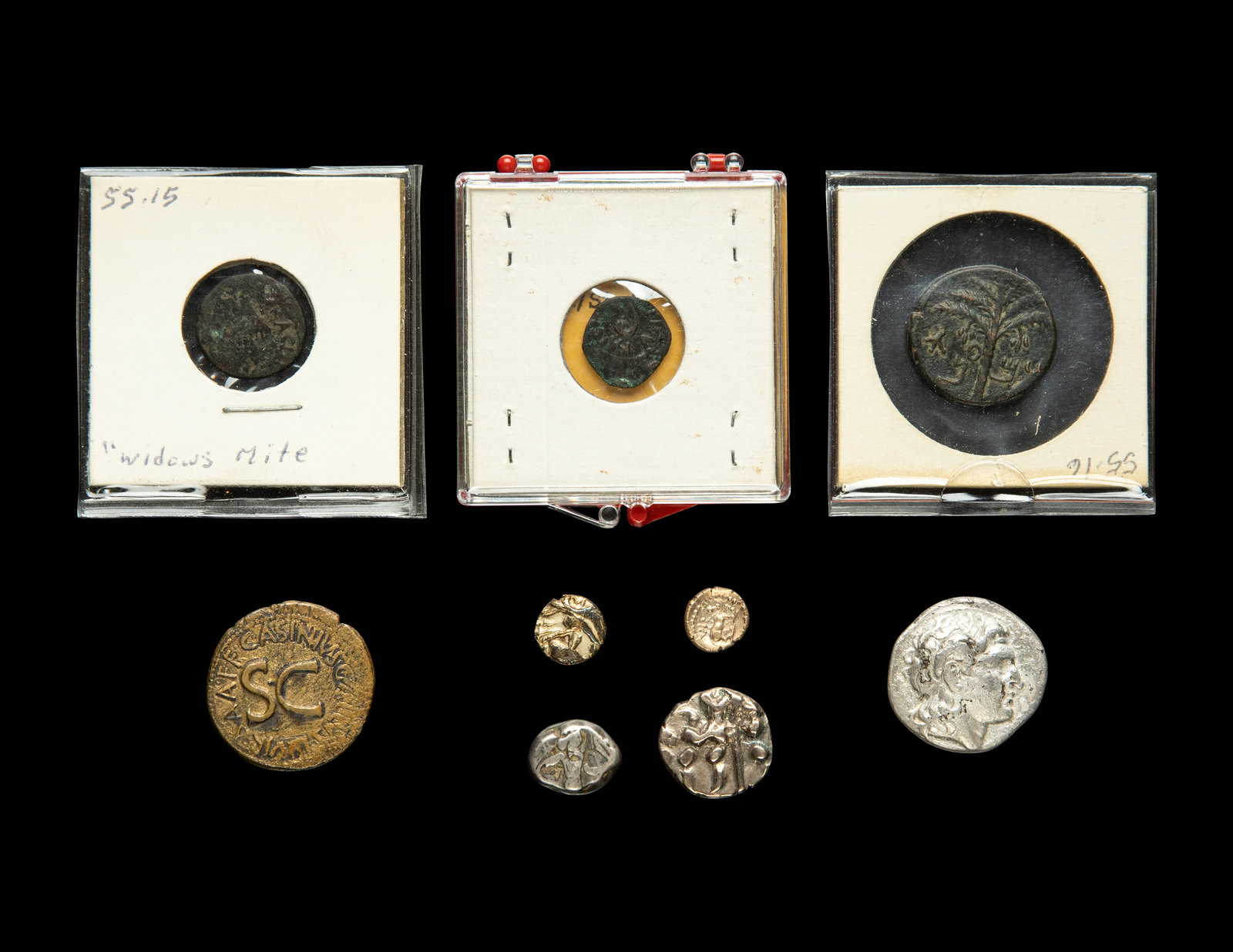 ANCIENT A Collection of Ancient Coins 9 coins total comprising