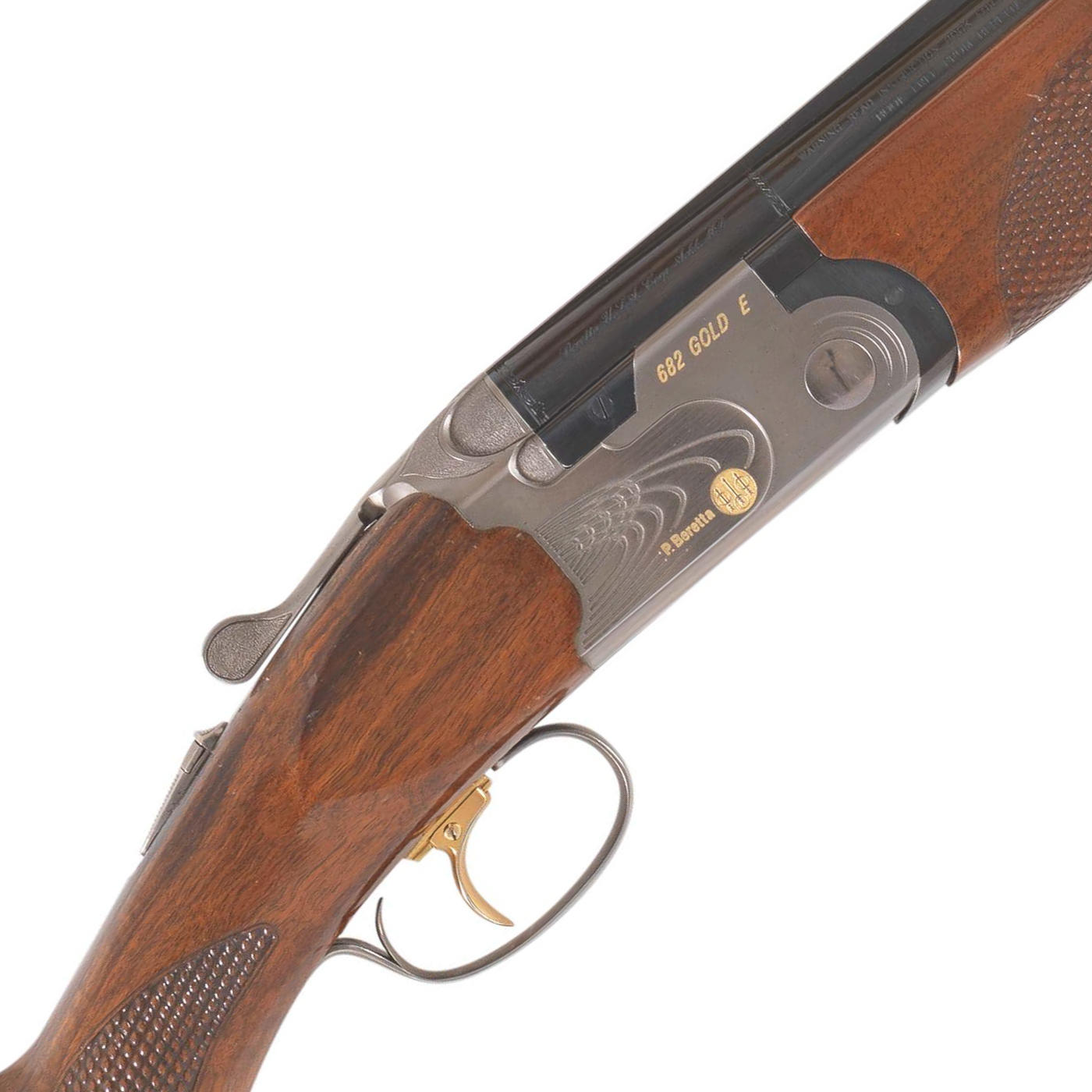 A 12 BORE 682 GOLD E SPORTING SINGLE TRIGGER OVER