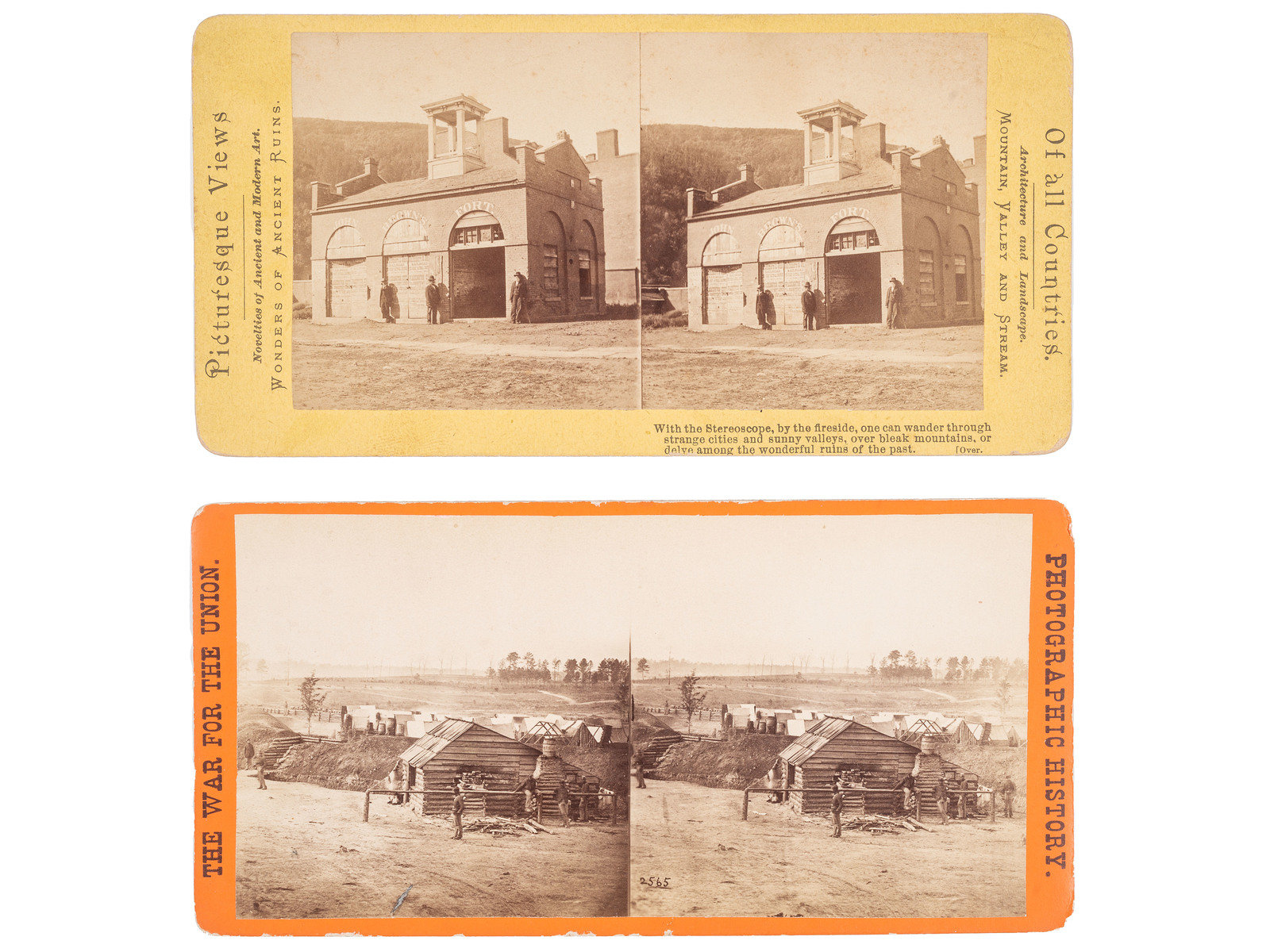 SLAVERY amp ABOLITION BROWN John Stereoview of John Brown s