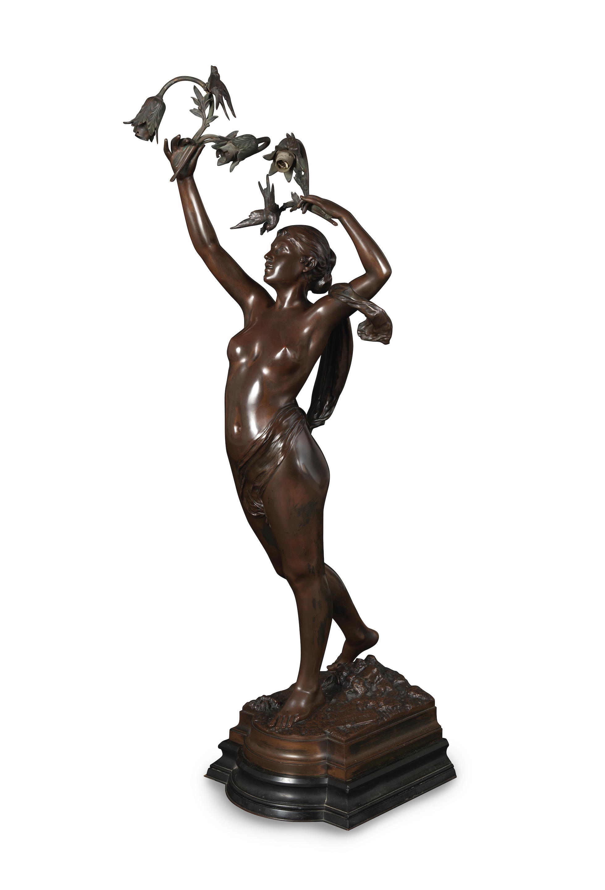 JEAN LOUIS GR GOIRE FRENCH 1840 1890 AN IMPRESSIVE PATINATED