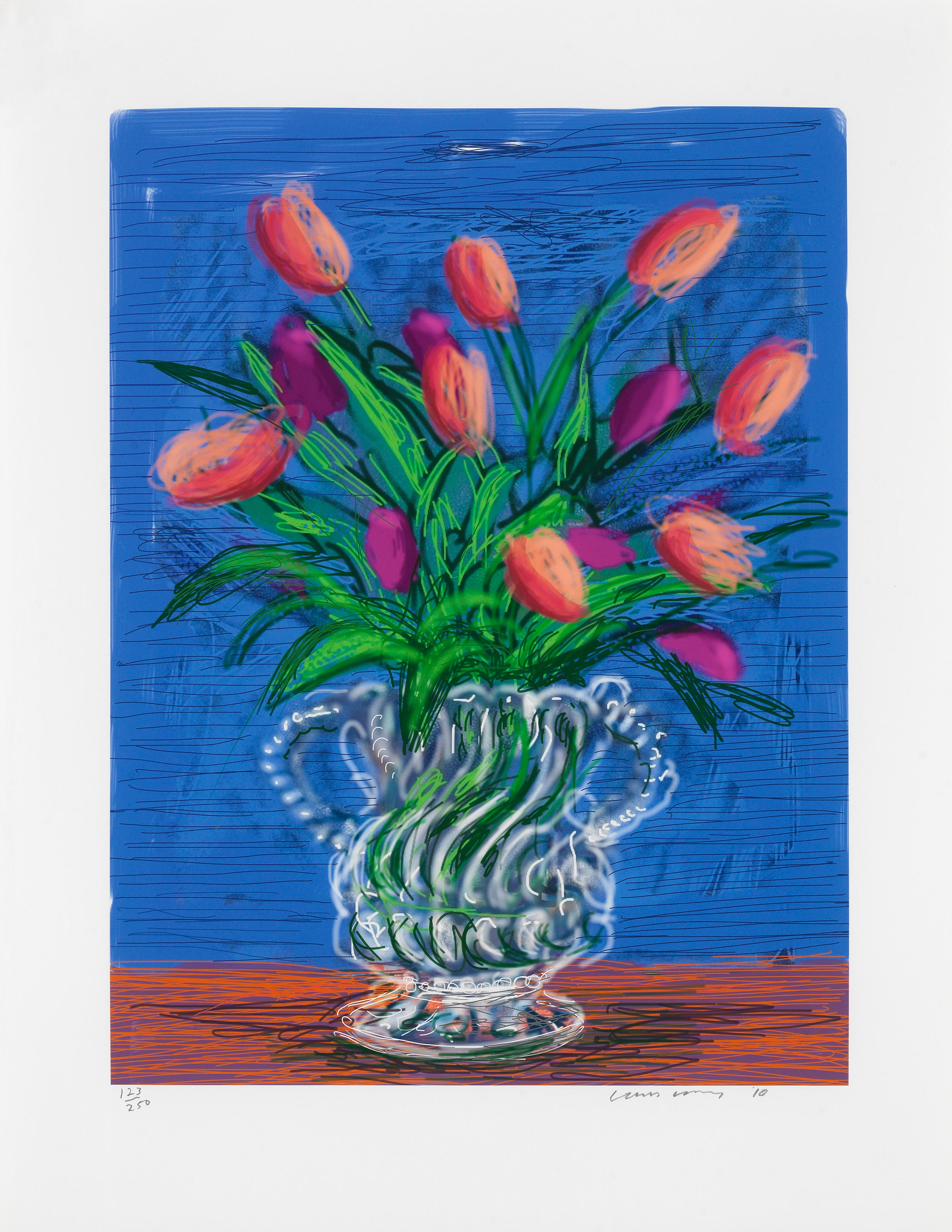 DAVID HOCKNEY R A BRITISH BORN 1937 Untitled No 346