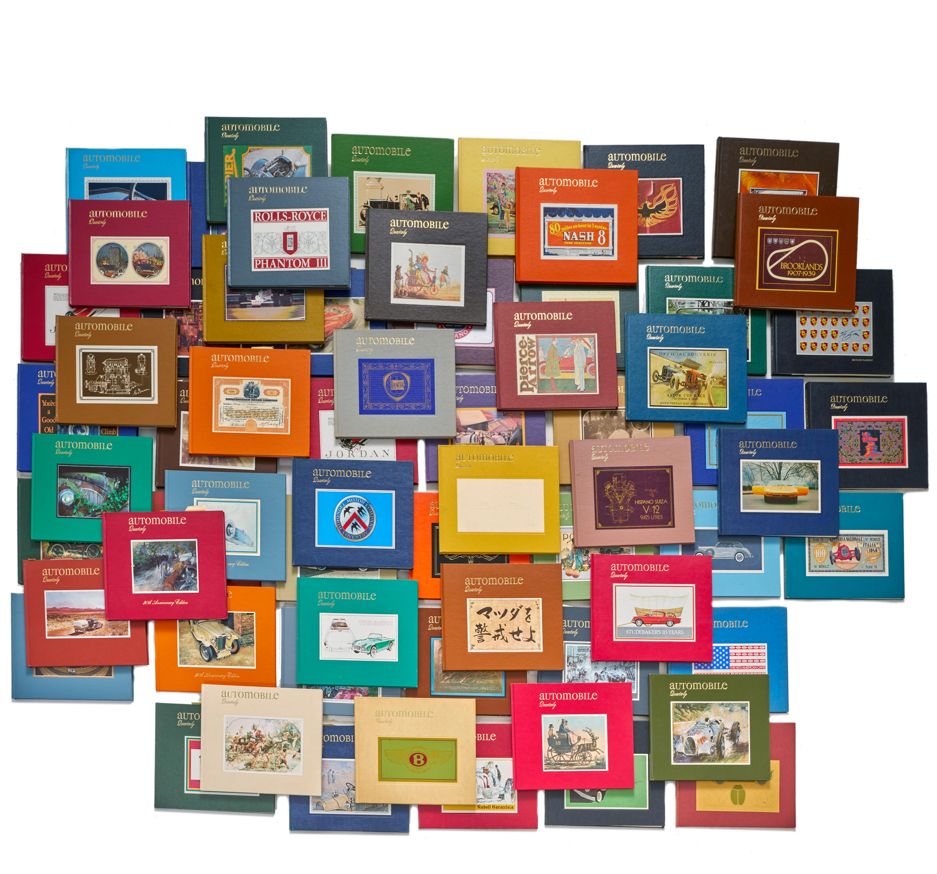 AUTOMOBILE QUARTERLY 65 Series of 65 volumes of the famous