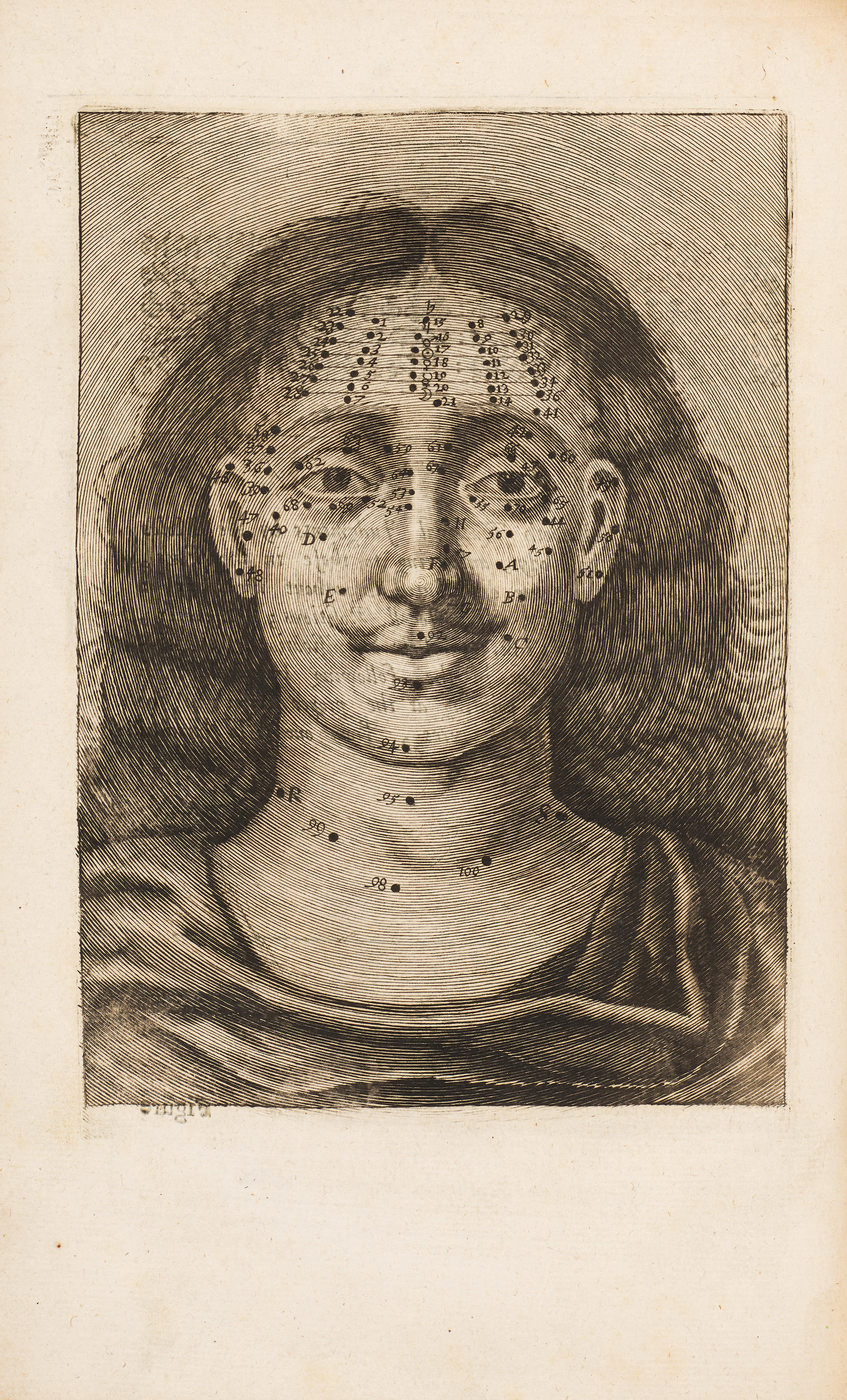 SAUNDERS RICHARD 1613 1675 Physiognomie and Chiromancie Metoposcopie the Symmetrical