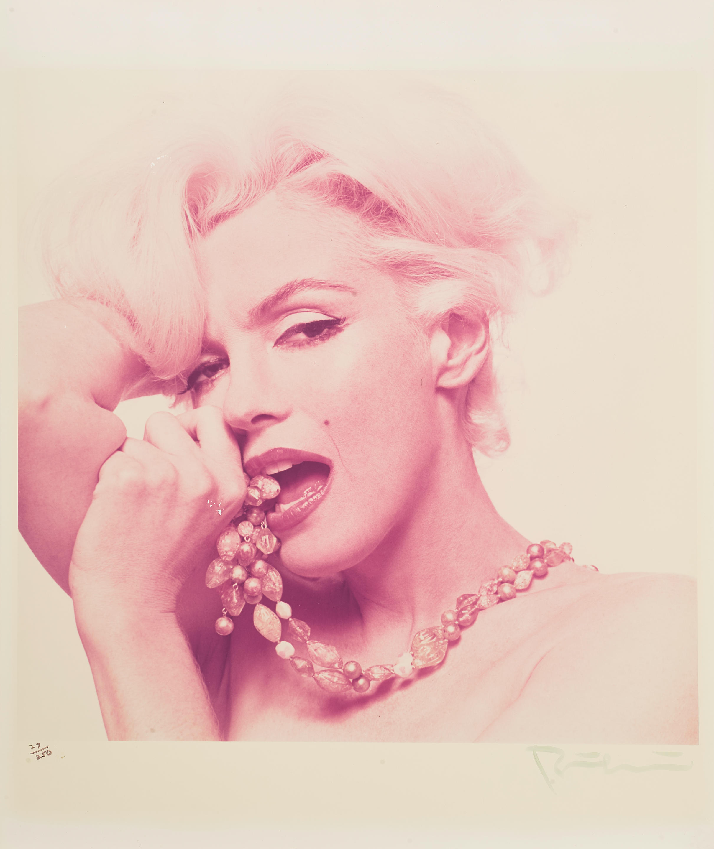 A BERT STERN PORTRAIT OF MARILYN MONROE FROM THE LAST