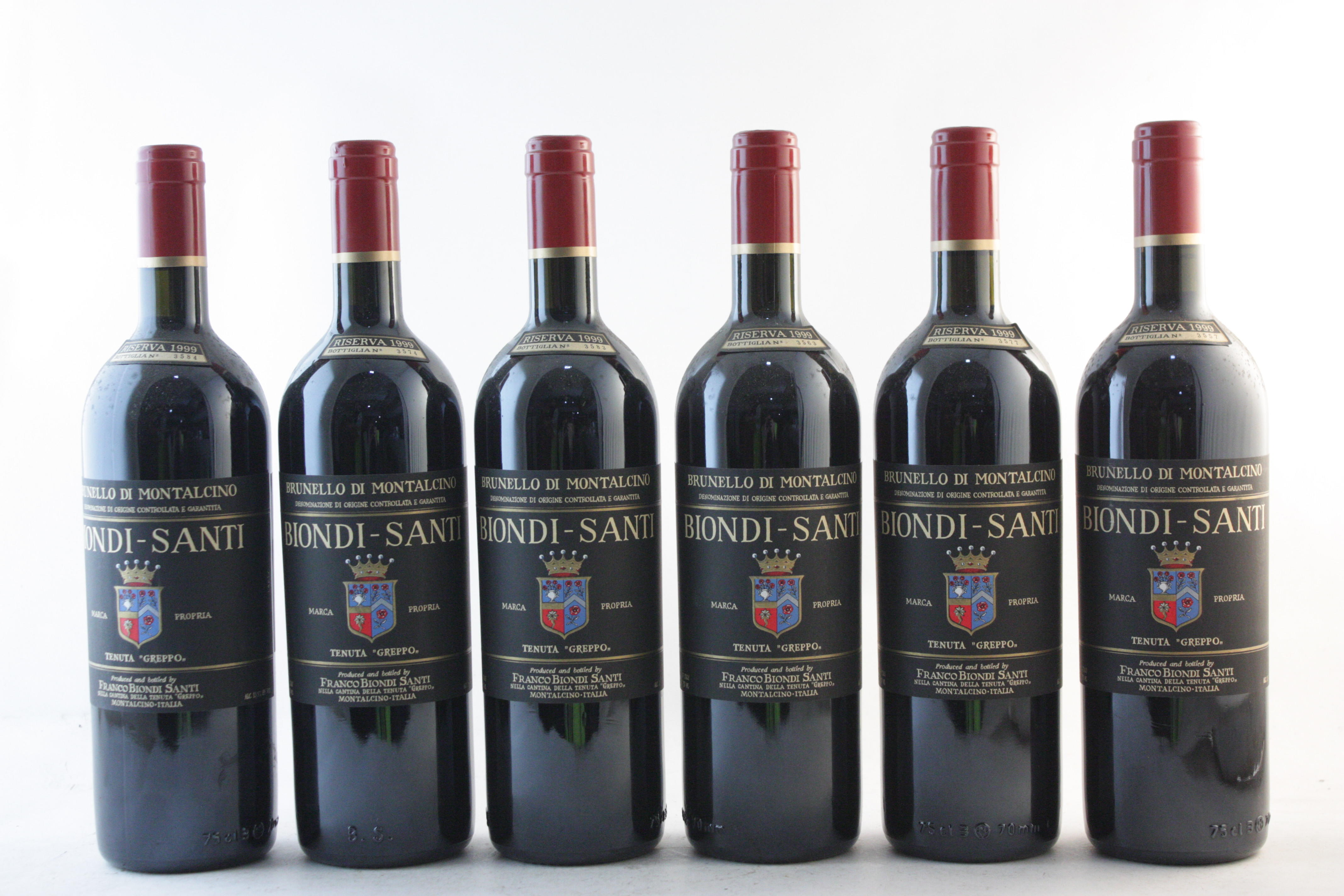 BRUNELLO DI MONTALCINO RISERVA 1999 BIONDI SANTI 6 Brunello di