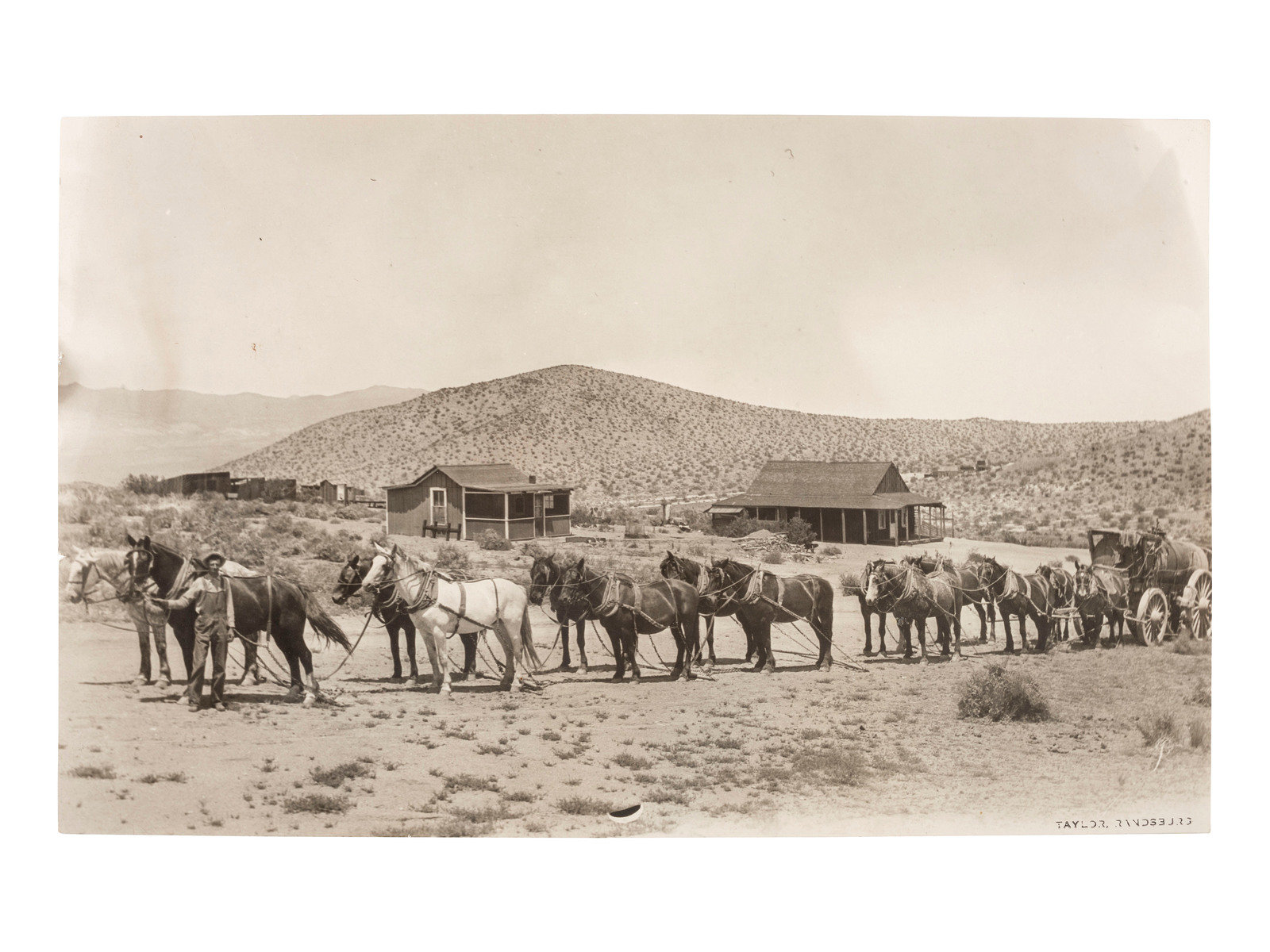 WESTERN AMERICANA MINING TAYLOR photographer Photograph of a Nevada mining
