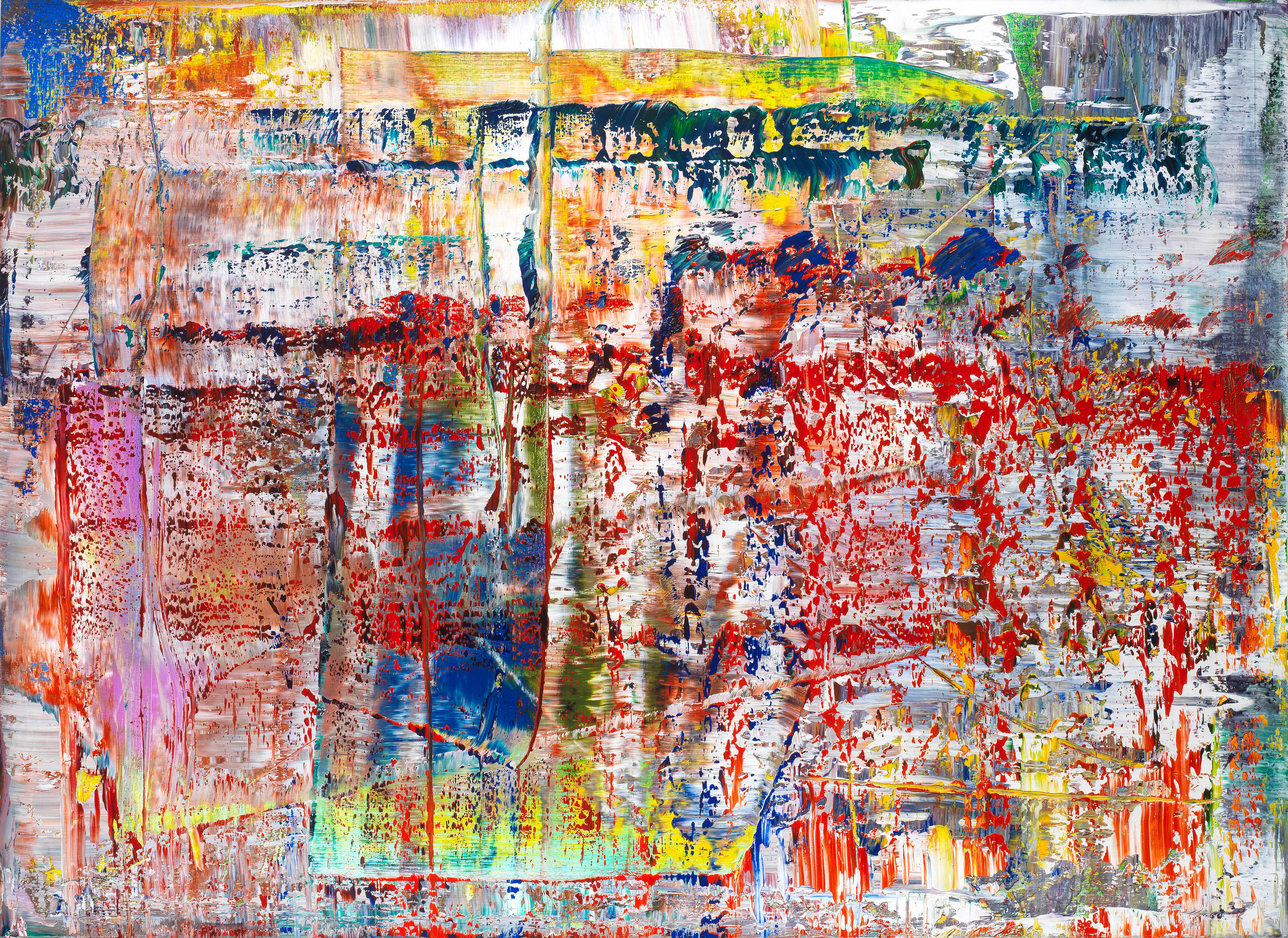 GERHARD RICHTER BORN 1932 Abstraktes Bild P1 Diasec mounted chromogenic