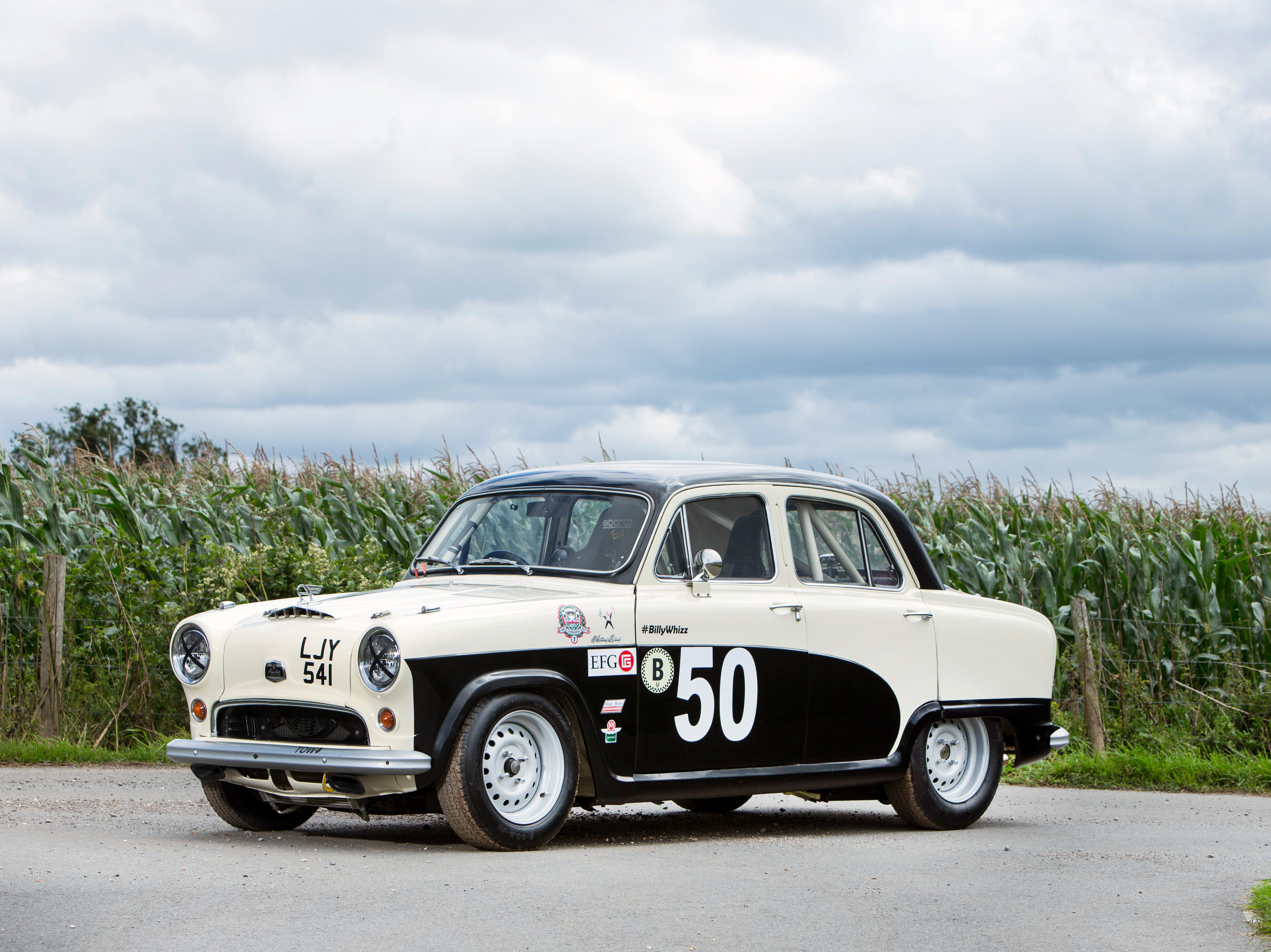 1956 AUSTIN A50 CAMBRIDGE COMPETITION SALOON REGISTRATION NO LJY 541