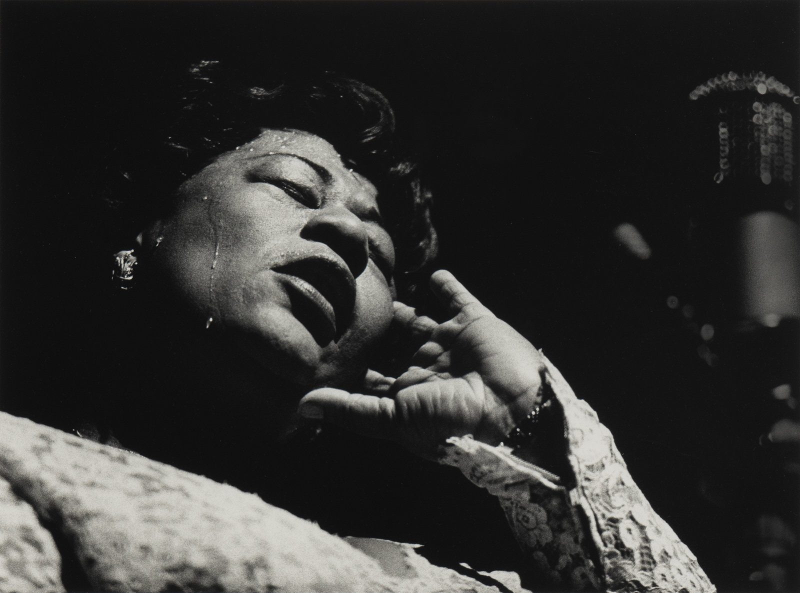 Herman Leonard 1923 2010 Ella Fitzgerald Paris 1960 Gelatin silver