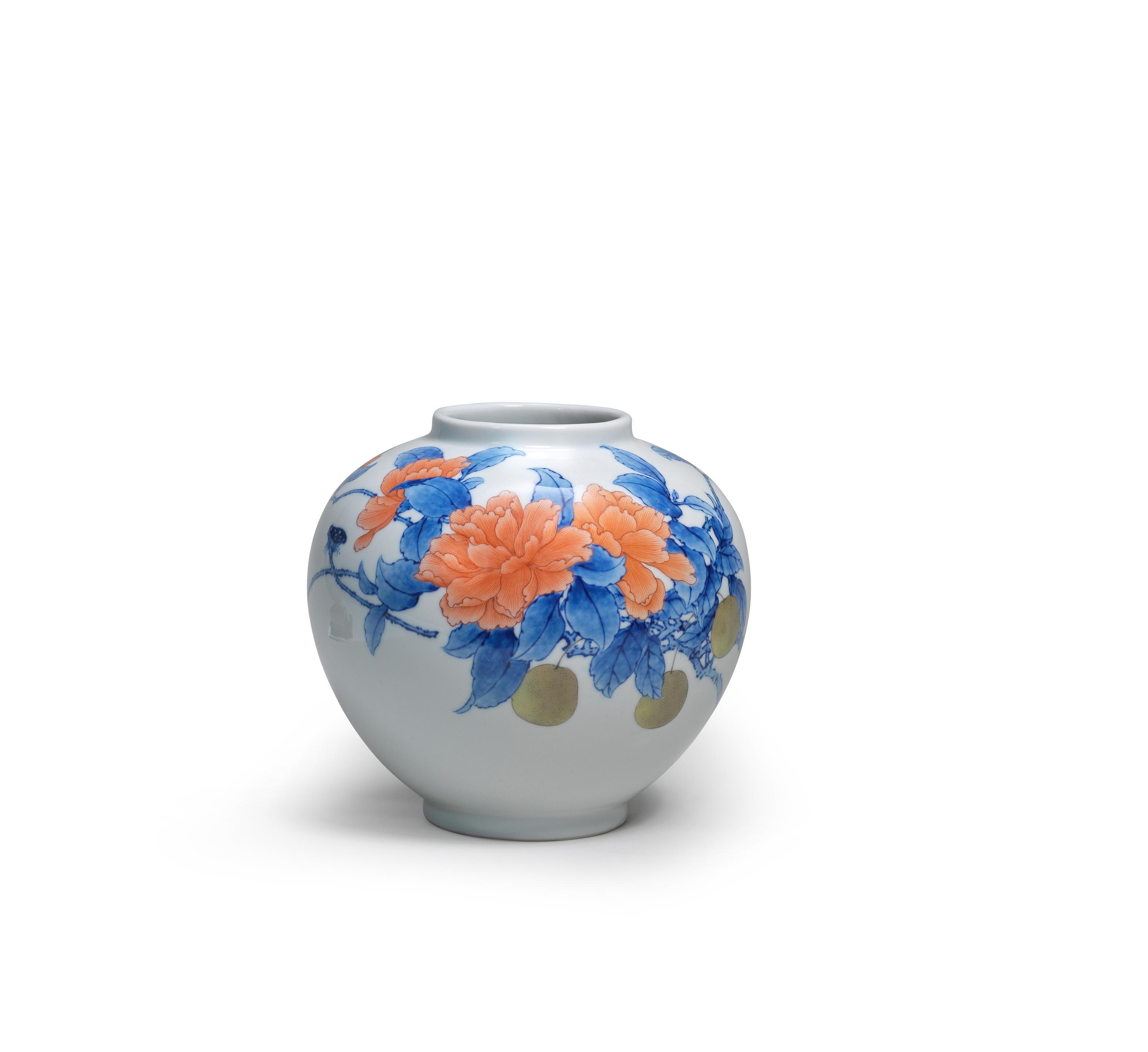 MAKUZU KOZAN WORKSHOP A Porcelain Baluster Vase Meiji 1868 1912