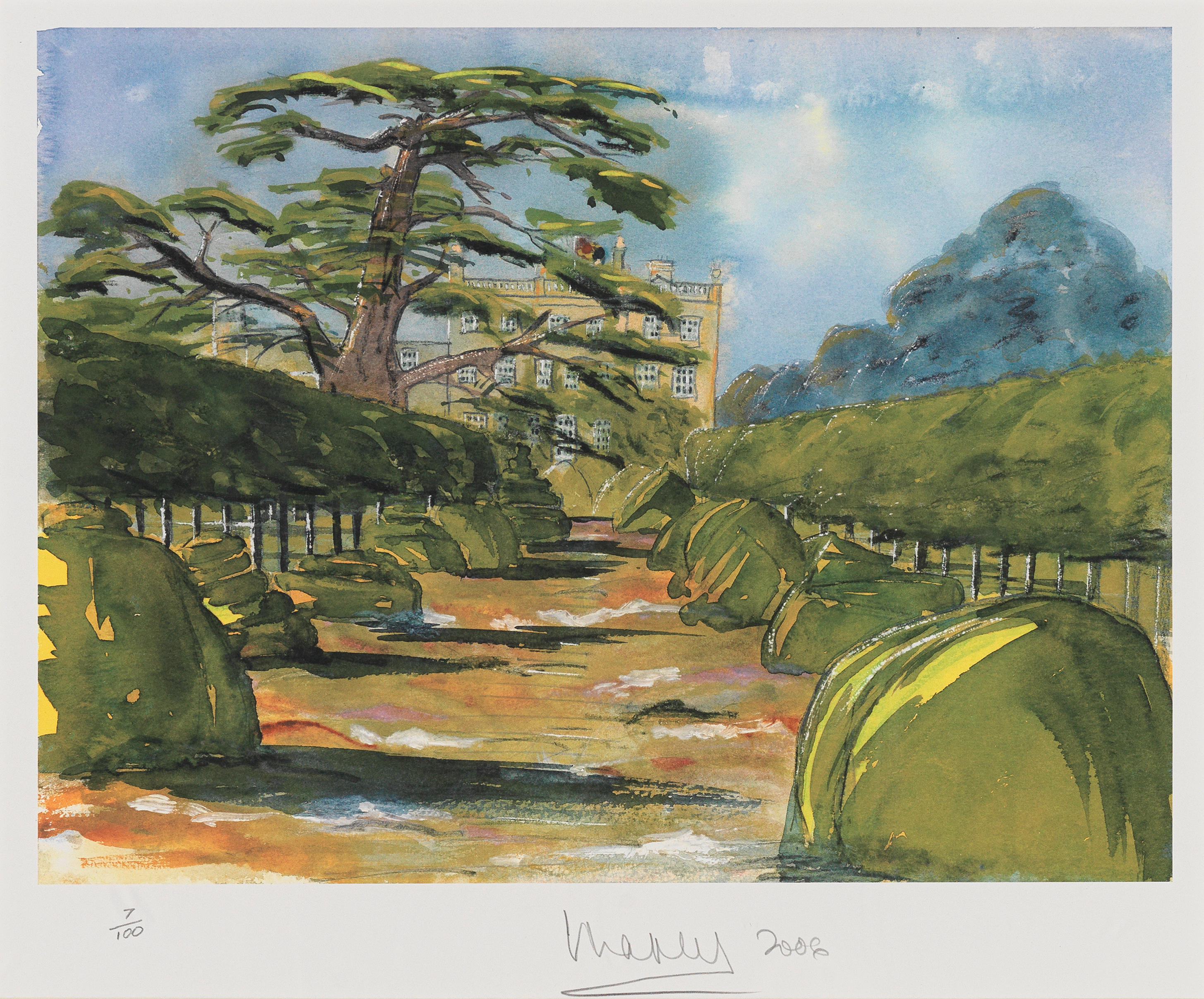 HM KING CHARLES III BRITISH BORN 1948 The Thyme Walk