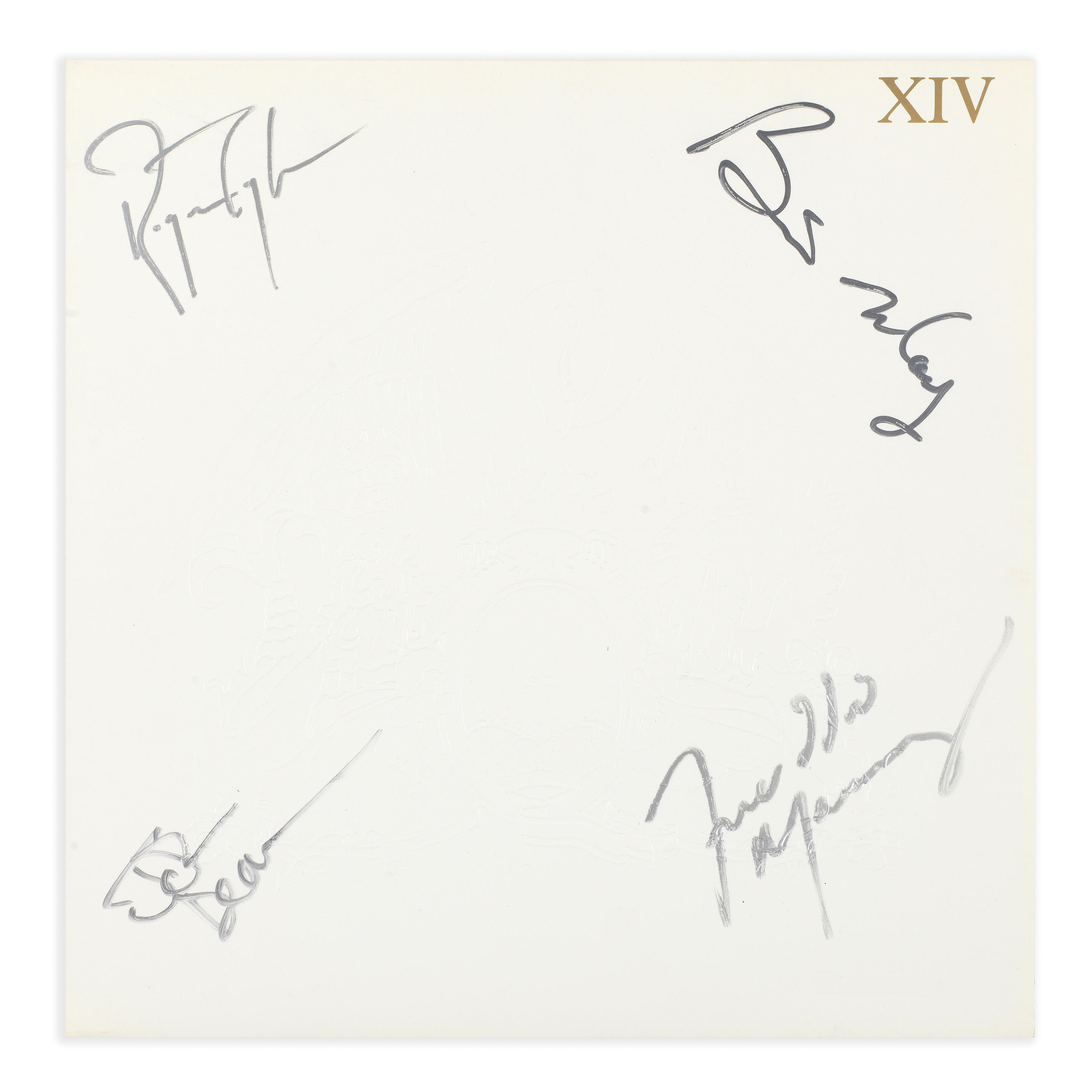 QUEEN THE COMPLETE WORKS BOX SET WITH AUTOGRAPHED SLEEVE 1985