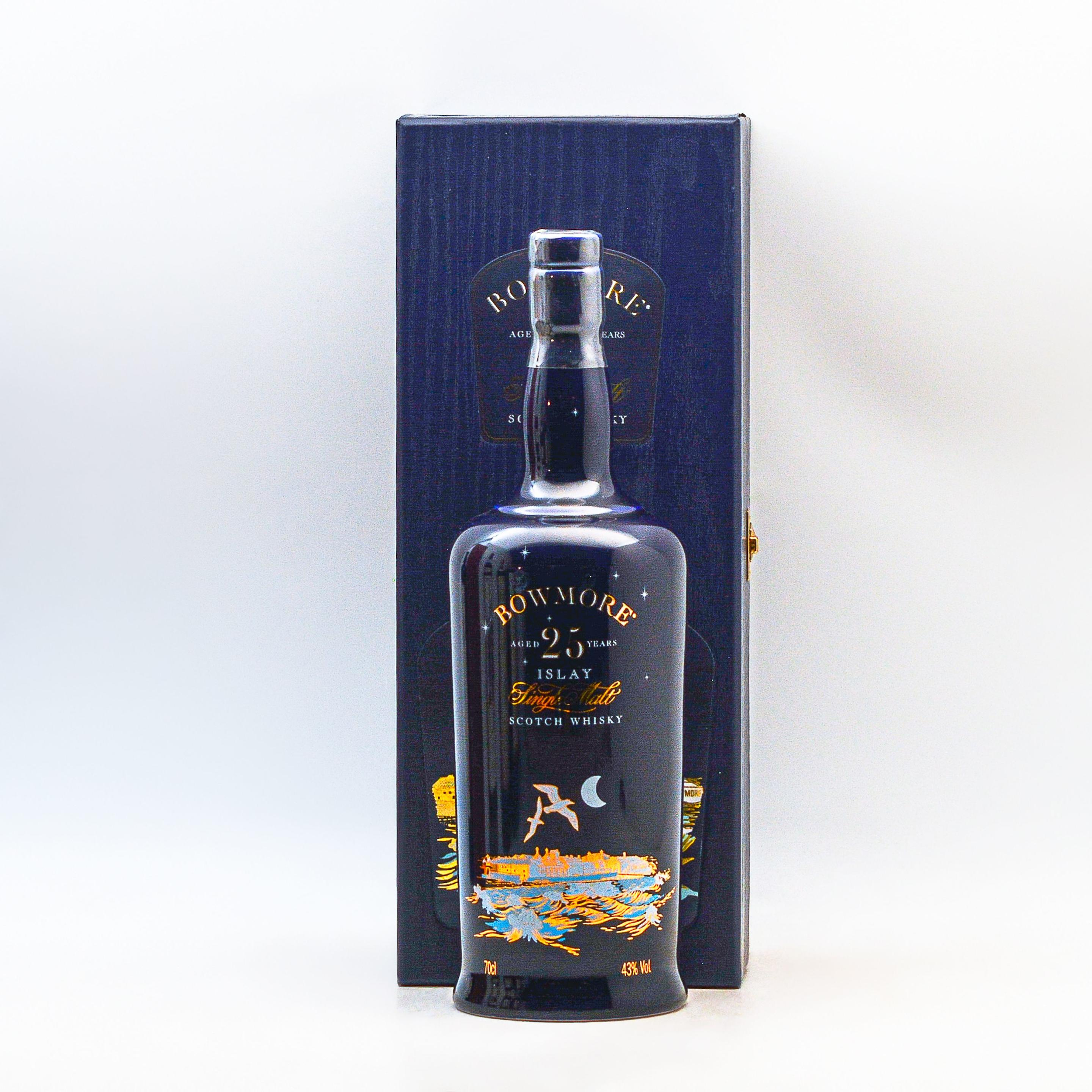 BOWMORE 25 YEARS OLD THE GULLS 1 70CL BOTTLE Bowmore